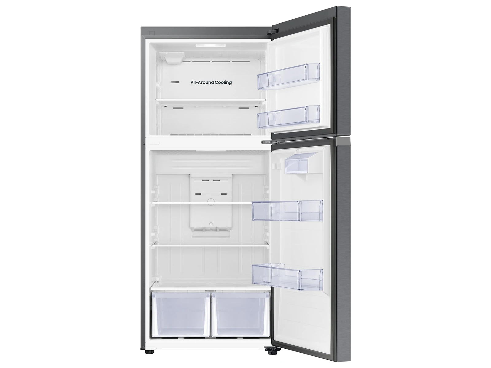 Bespoke AI Top Freezer All-Around Cooling | Garage Ready 18 cu.ft. RT18DG6500SRAA