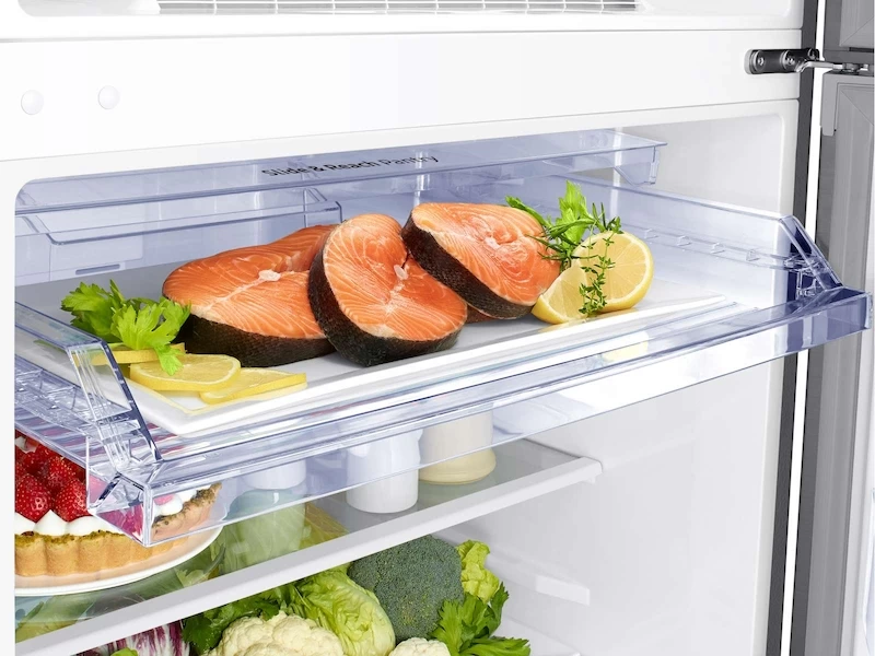 21 cu. ft. Top Freezer Refrigerator with FlexZone™ in Stainless Steel RT21M6213SRAA