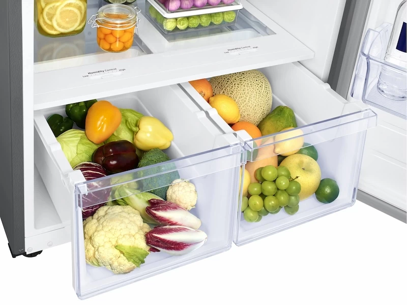 21 cu. ft. Top Freezer Refrigerator with FlexZone™ in Stainless Steel RT21M6213SRAA