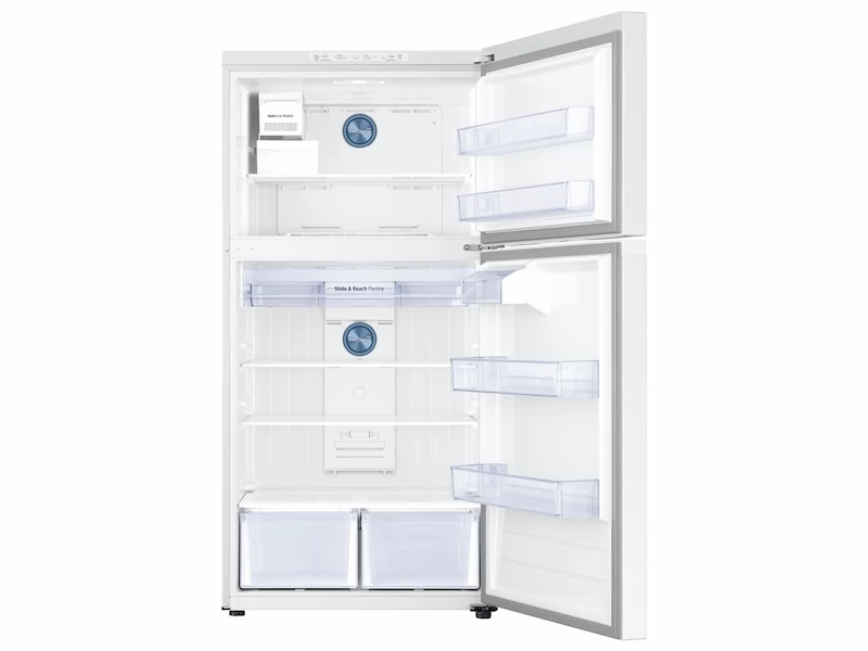 21 cu. ft. Top Freezer Refrigerator with FlexZone and Ice Maker RT21M6215WWAA