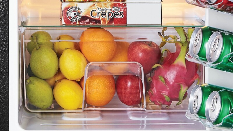 3.2 Cu. Ft. Double-Door Compact Refrigerator RT32D6ABE