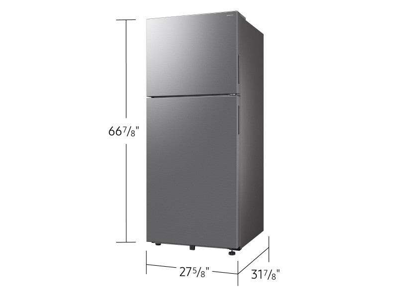 18 cu. ft. Top Freezer Refrigerator with All-Around Cooling in Stainless Steel RT70F18LRSRAA