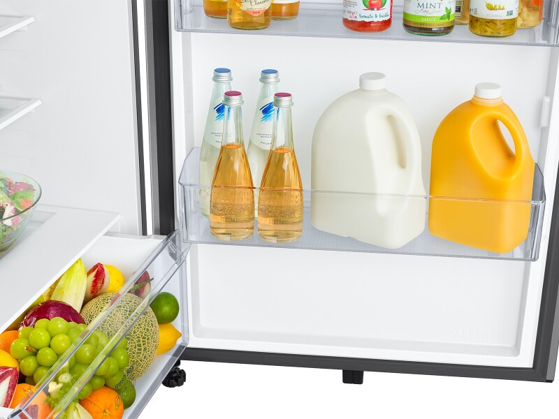18 cu. ft. Top Freezer Refrigerator with All-Around Cooling in Stainless Steel RT70F18LRSRAA