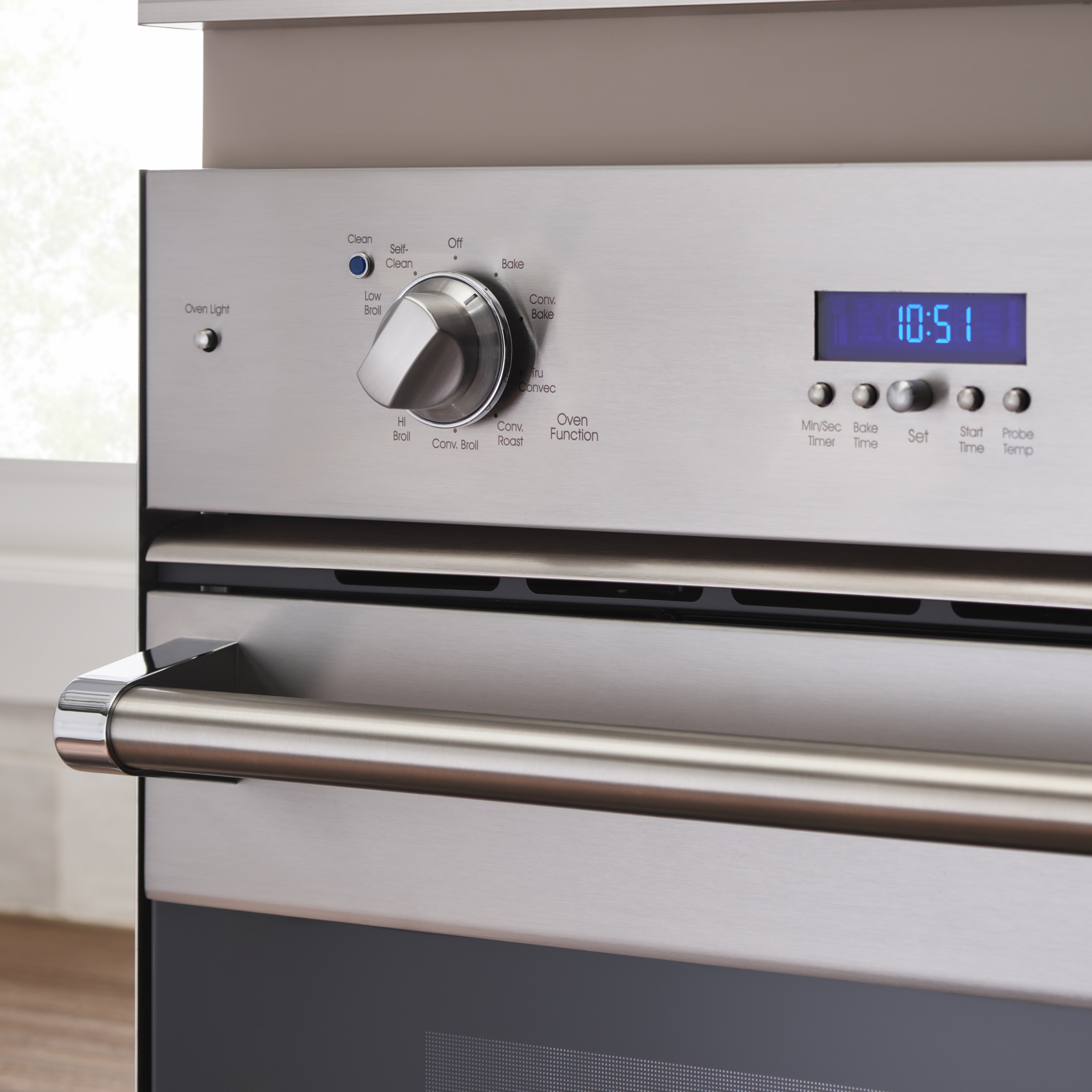 30"W. Electric Double Oven RVDOE330SS