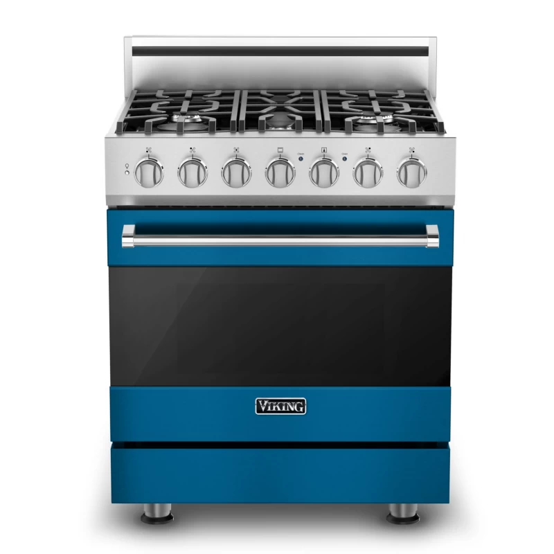 30" Self-Cleaning Dual Fuel Range RVDR33025BABLP