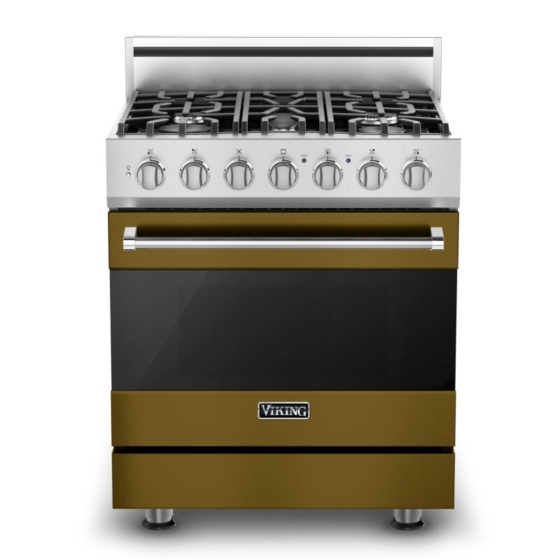 30" Self-Cleaning Dual Fuel Range RVDR33025BAN