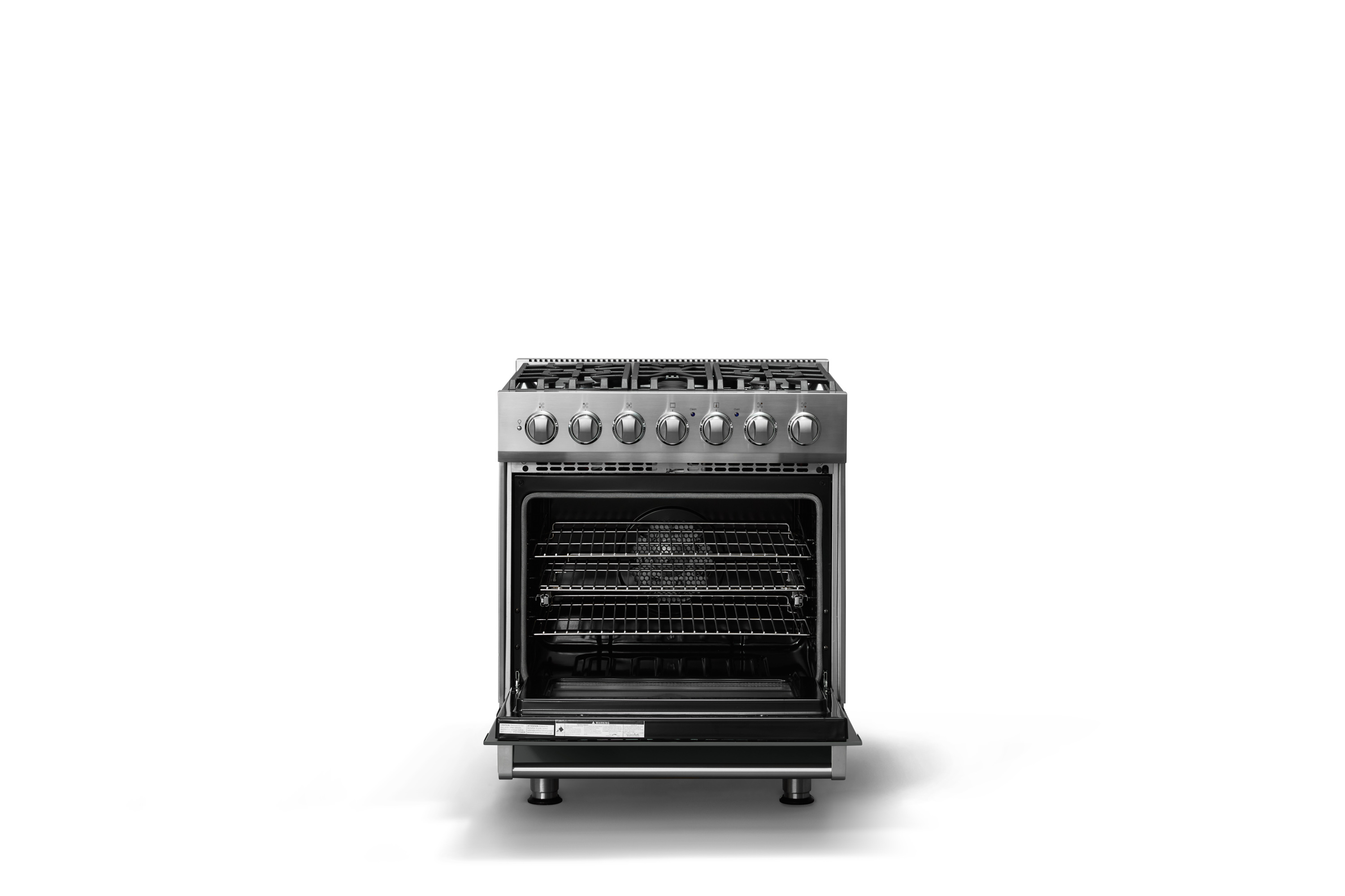 30"W. Self-Cleaning Dual Fuel Range RVDR33025BANLP