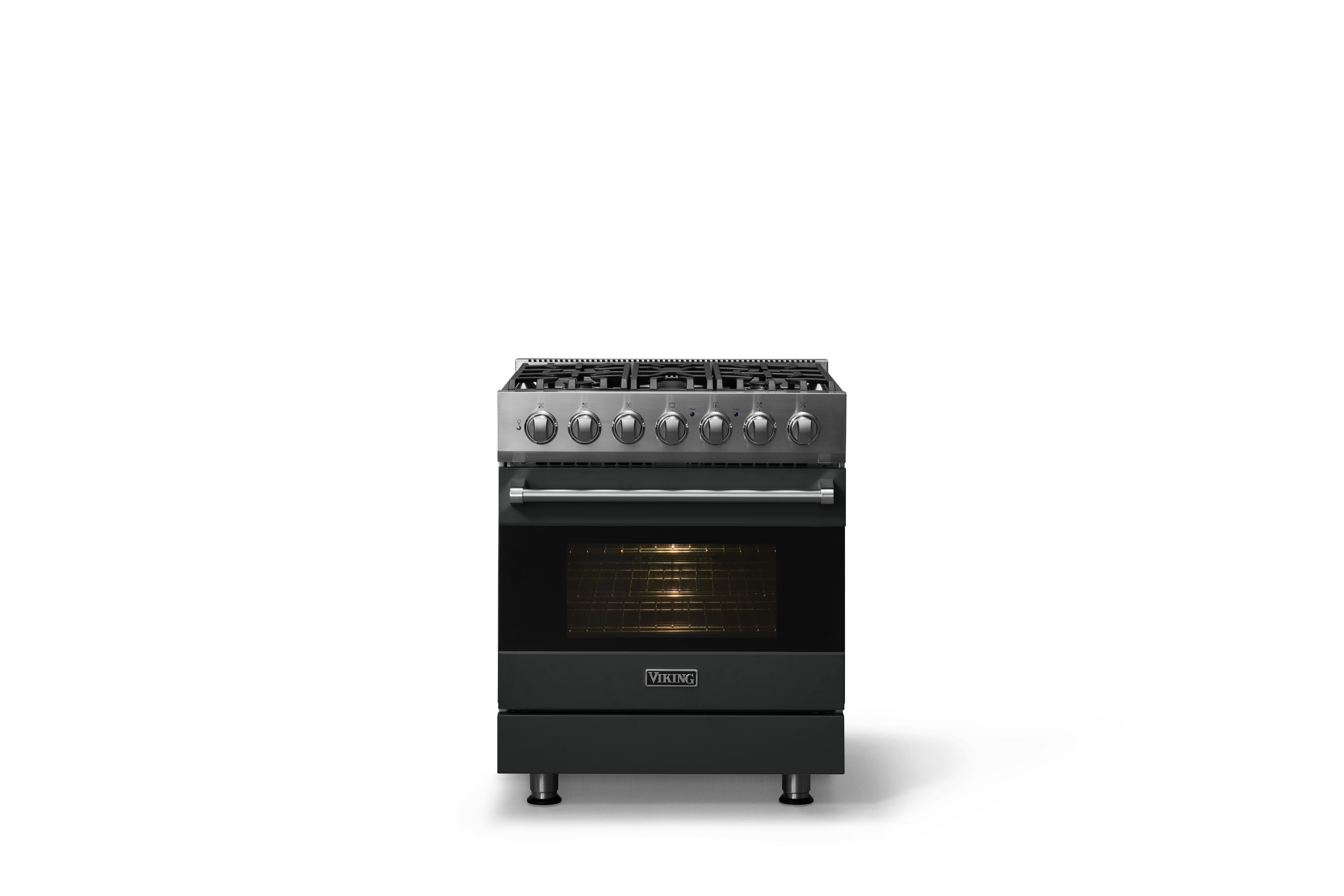 30"W. Self-Cleaning Dual Fuel Range RVDR33025BANLP