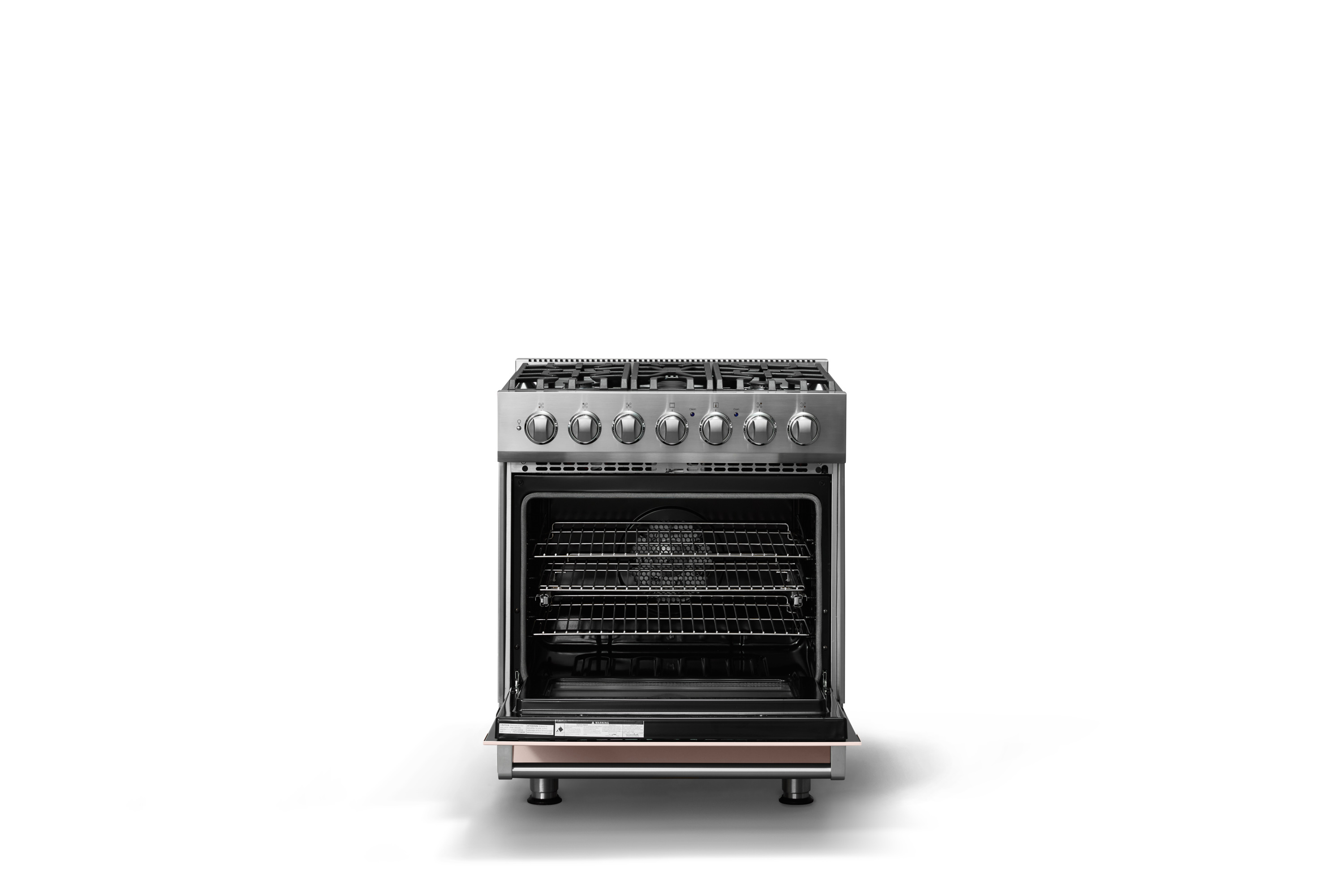 30"W. Self-Cleaning Dual Fuel Range RVDR33025BBHLP