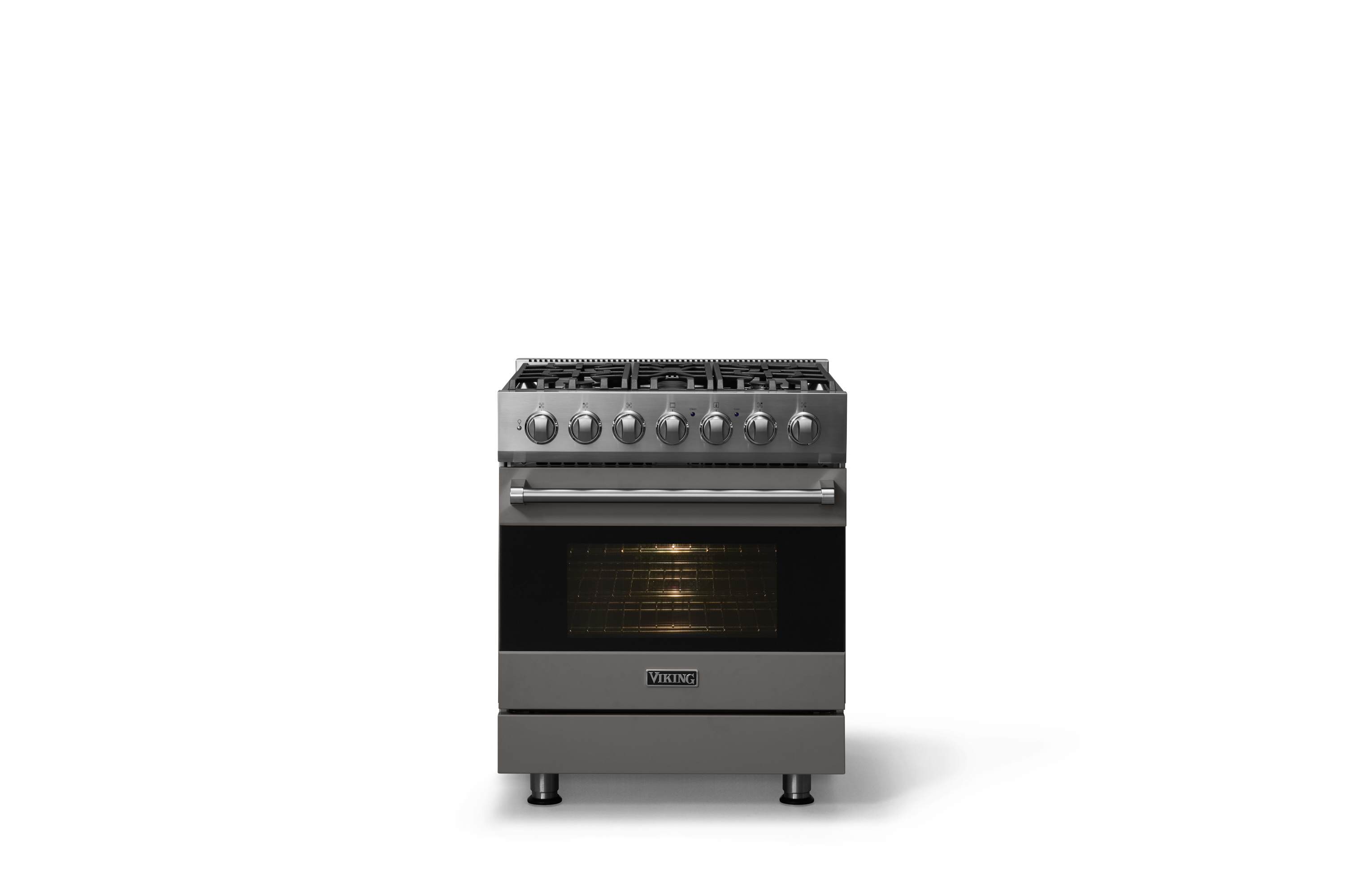 30"W. Self-Cleaning Dual Fuel Range RVDR33025BDG