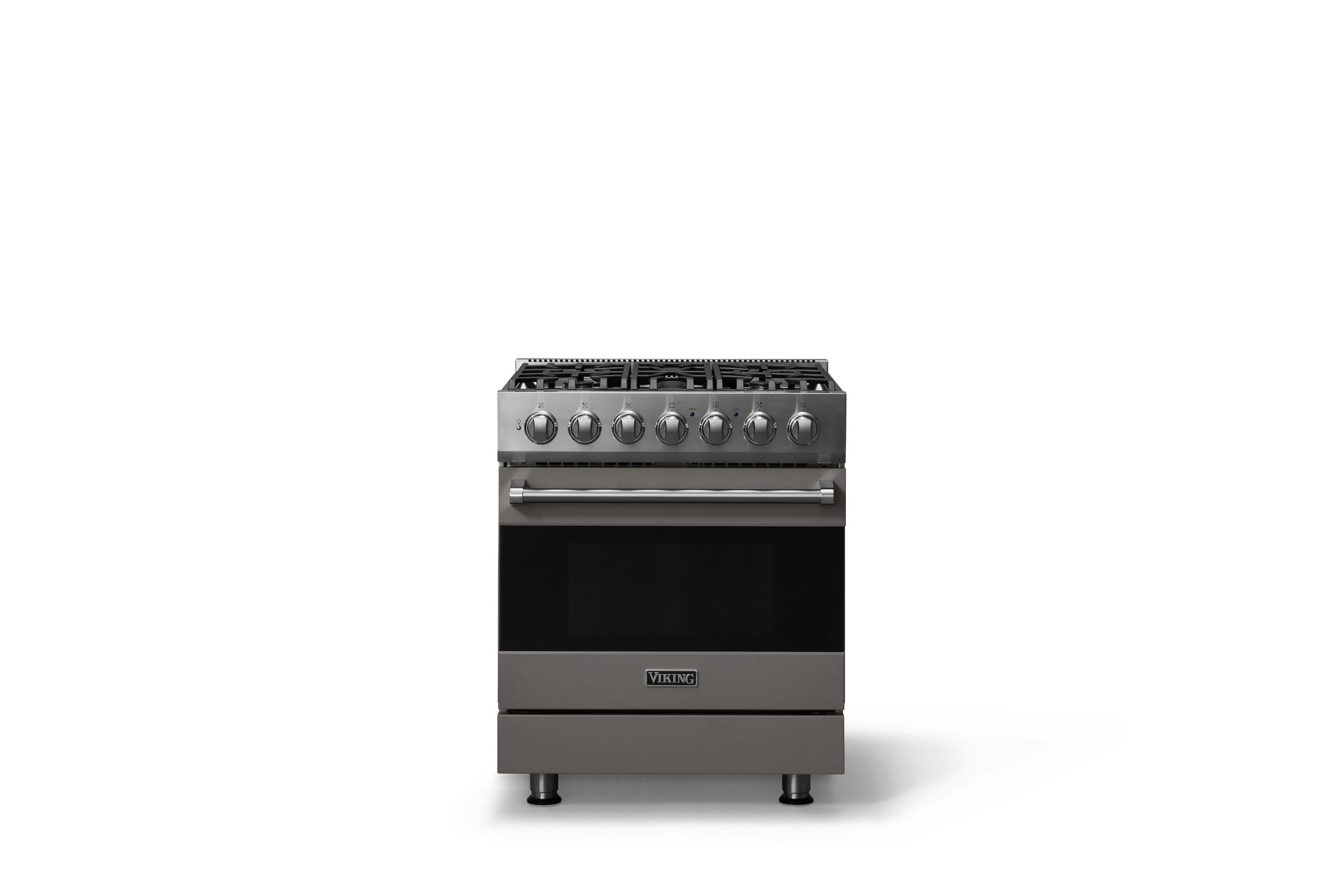 30"W. Self-Cleaning Dual Fuel Range RVDR33025BSSLP