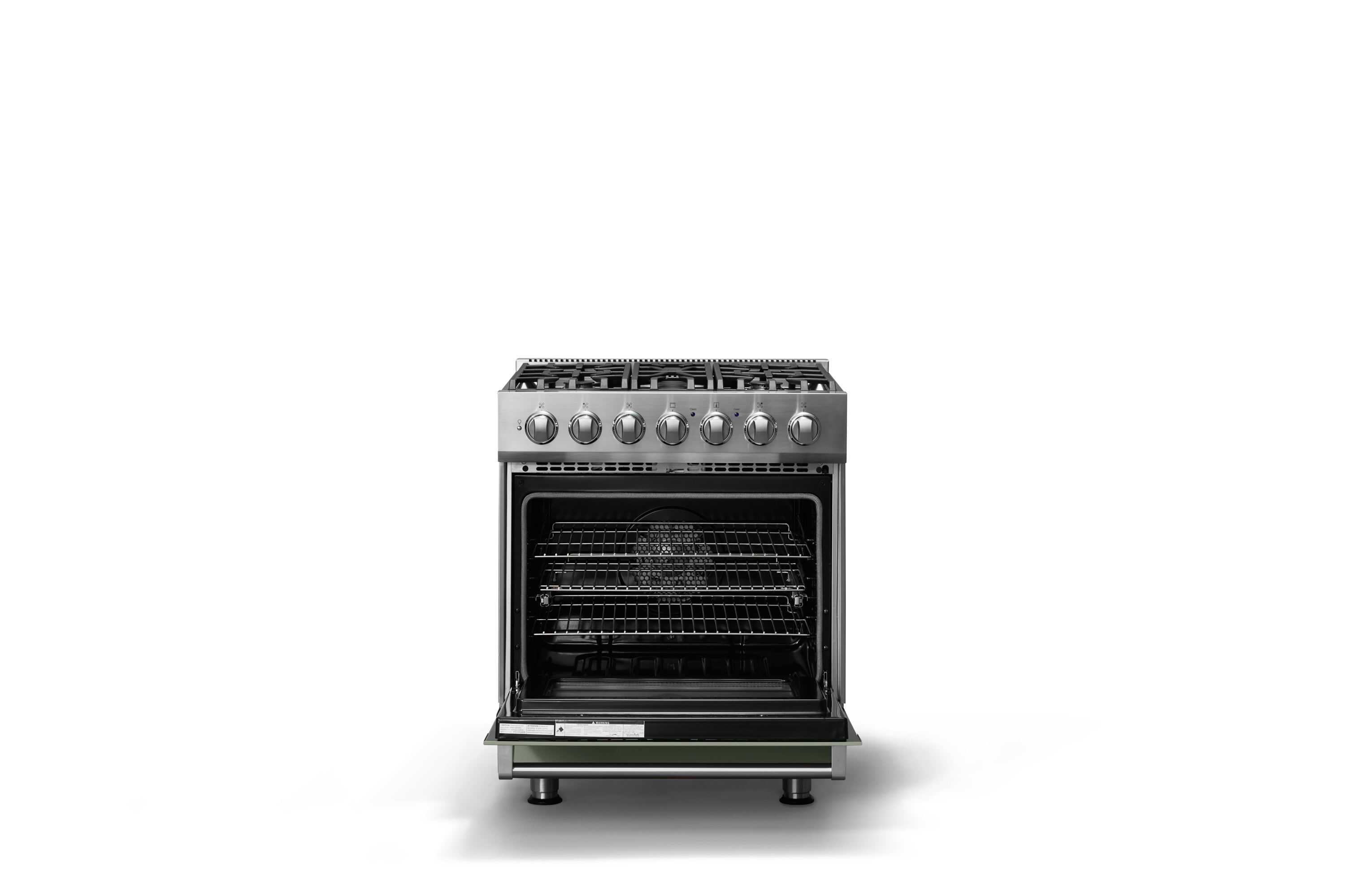 30"W. Self-Cleaning Dual Fuel Range RVDR33025BEULP