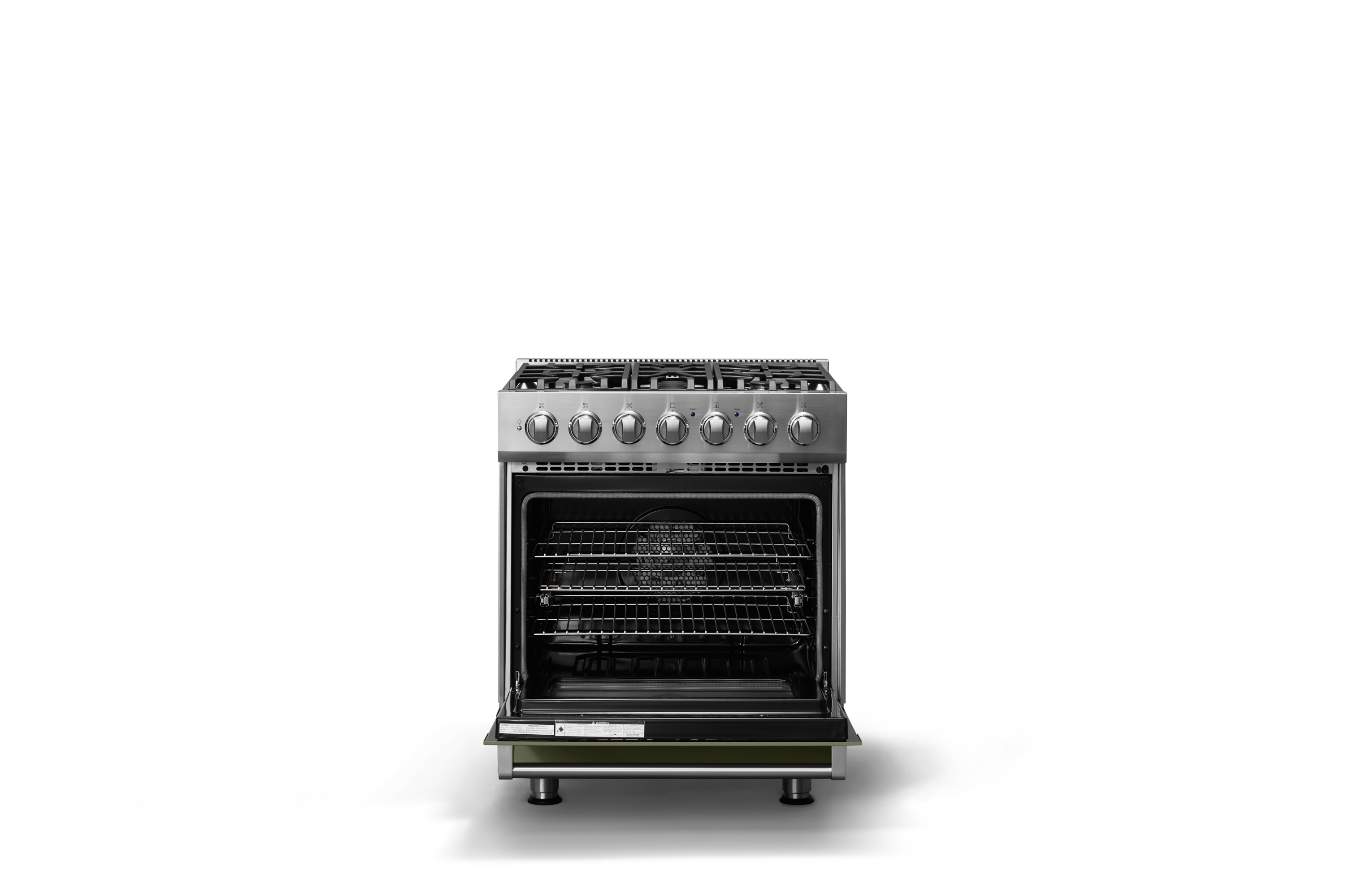 30"W. Self-Cleaning Dual Fuel Range RVDR33025BMA