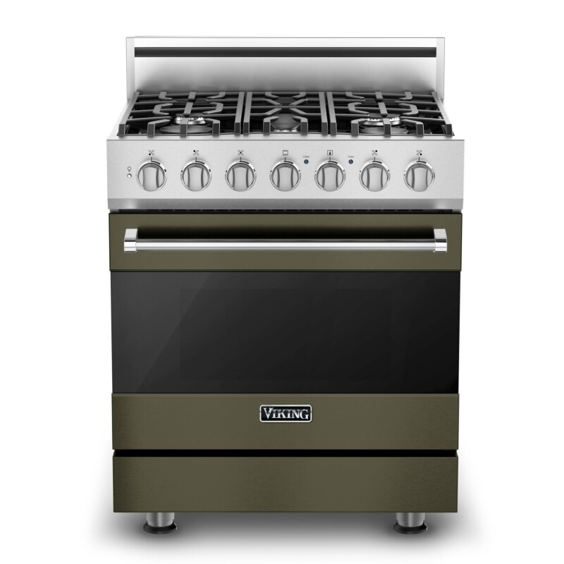 30" Self-Cleaning Dual Fuel Range RVDR33025BMALP