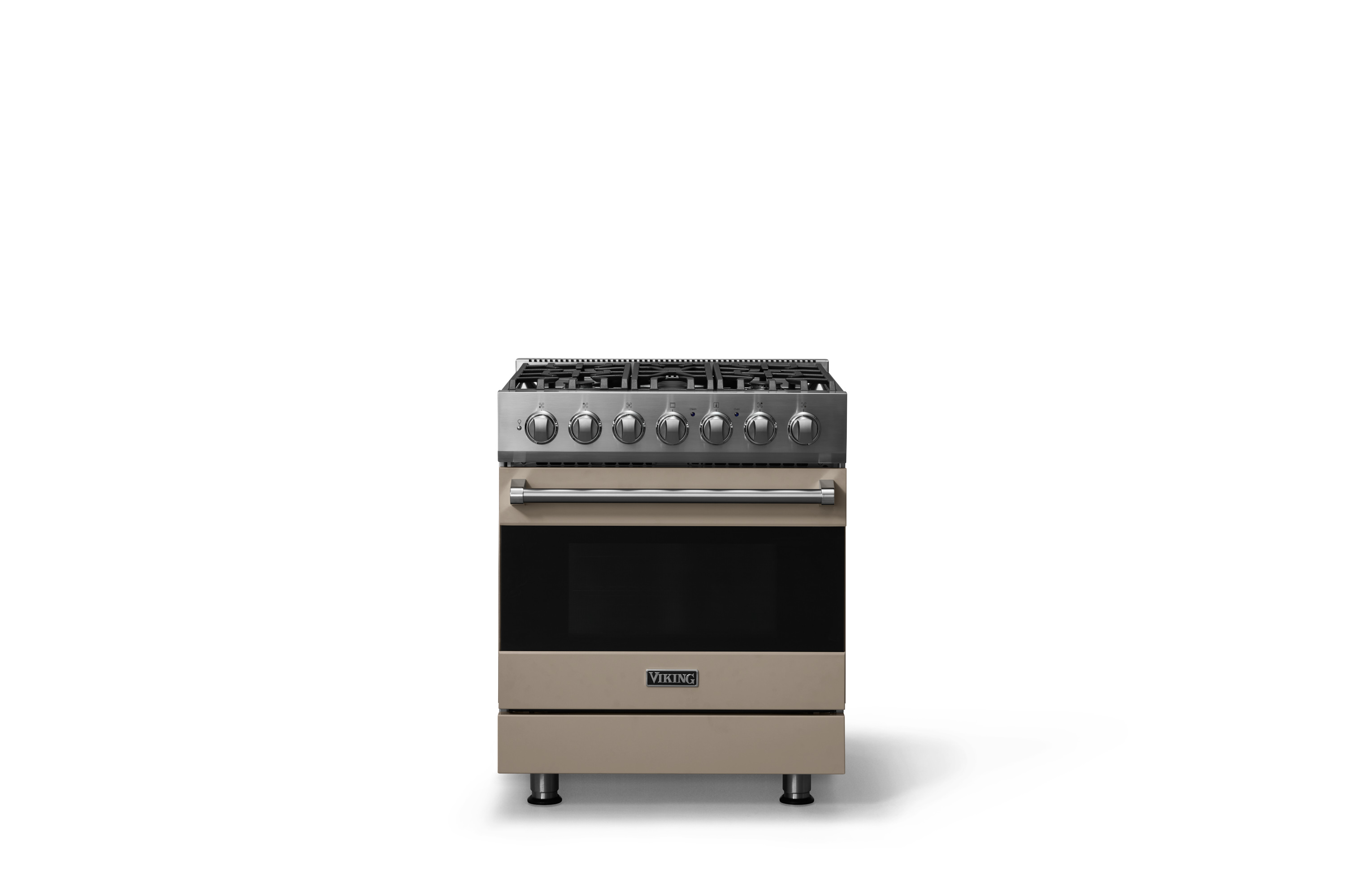 30"W. Self-Cleaning Dual Fuel Range RVDR33025BSSLP