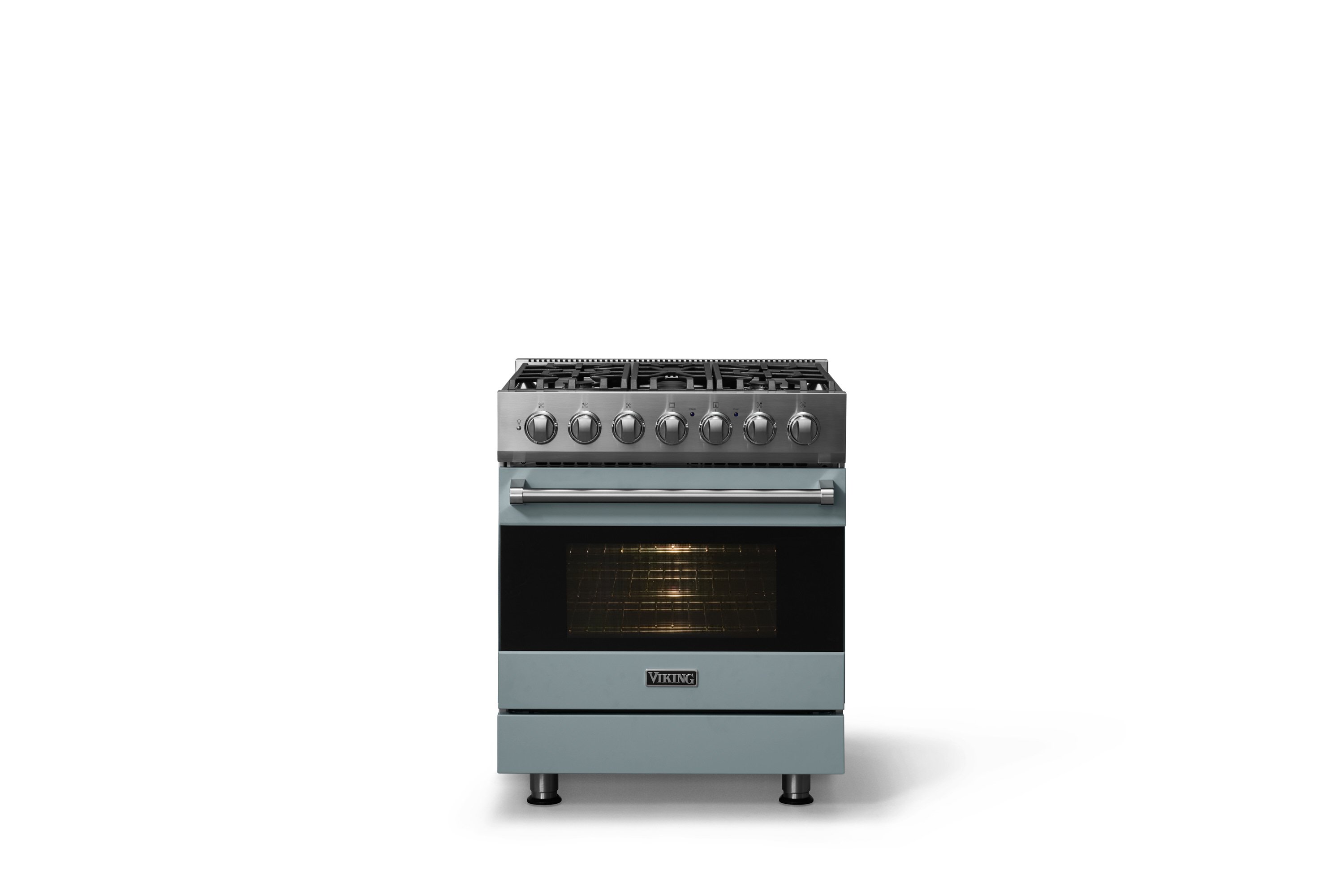 30"W. Self-Cleaning Dual Fuel Range RVDR33025BNS