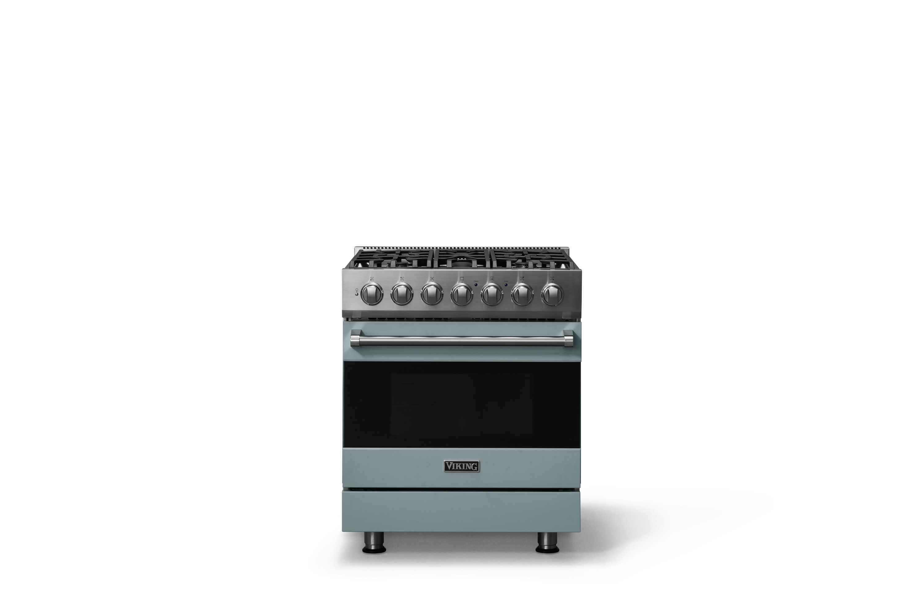 30"W. Self-Cleaning Dual Fuel Range RVDR33025BSSLP