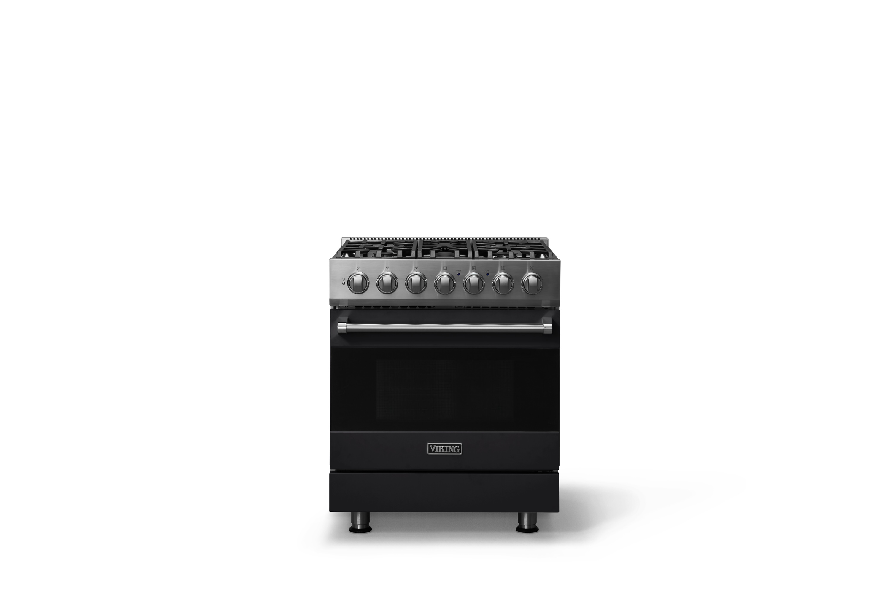 30"W. Self-Cleaning Dual Fuel Range RVDR33025BSSLP