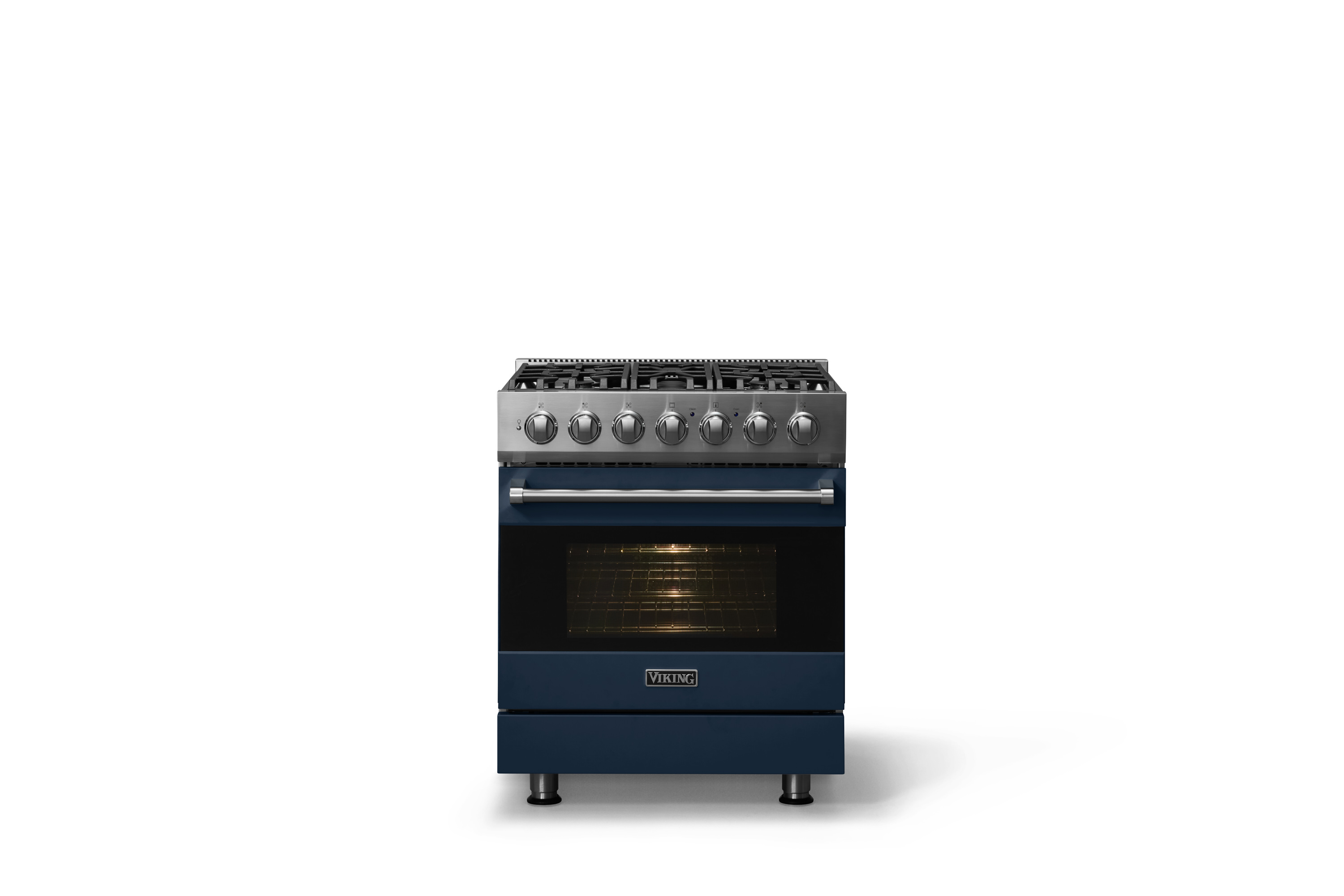 30"W. Self-Cleaning Dual Fuel Range RVDR33025BSB
