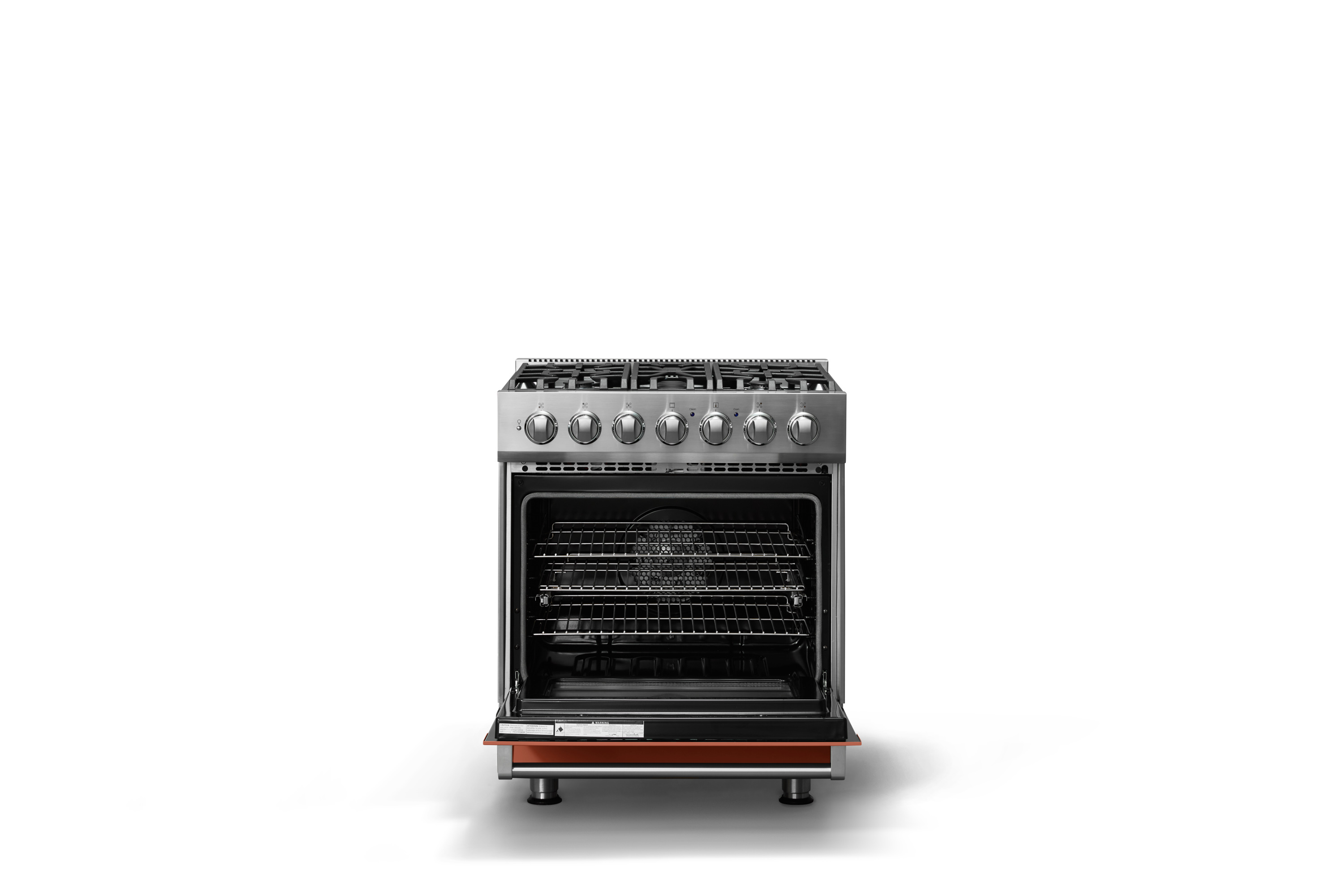30"W. Self-Cleaning Dual Fuel Range RVDR33025BSC