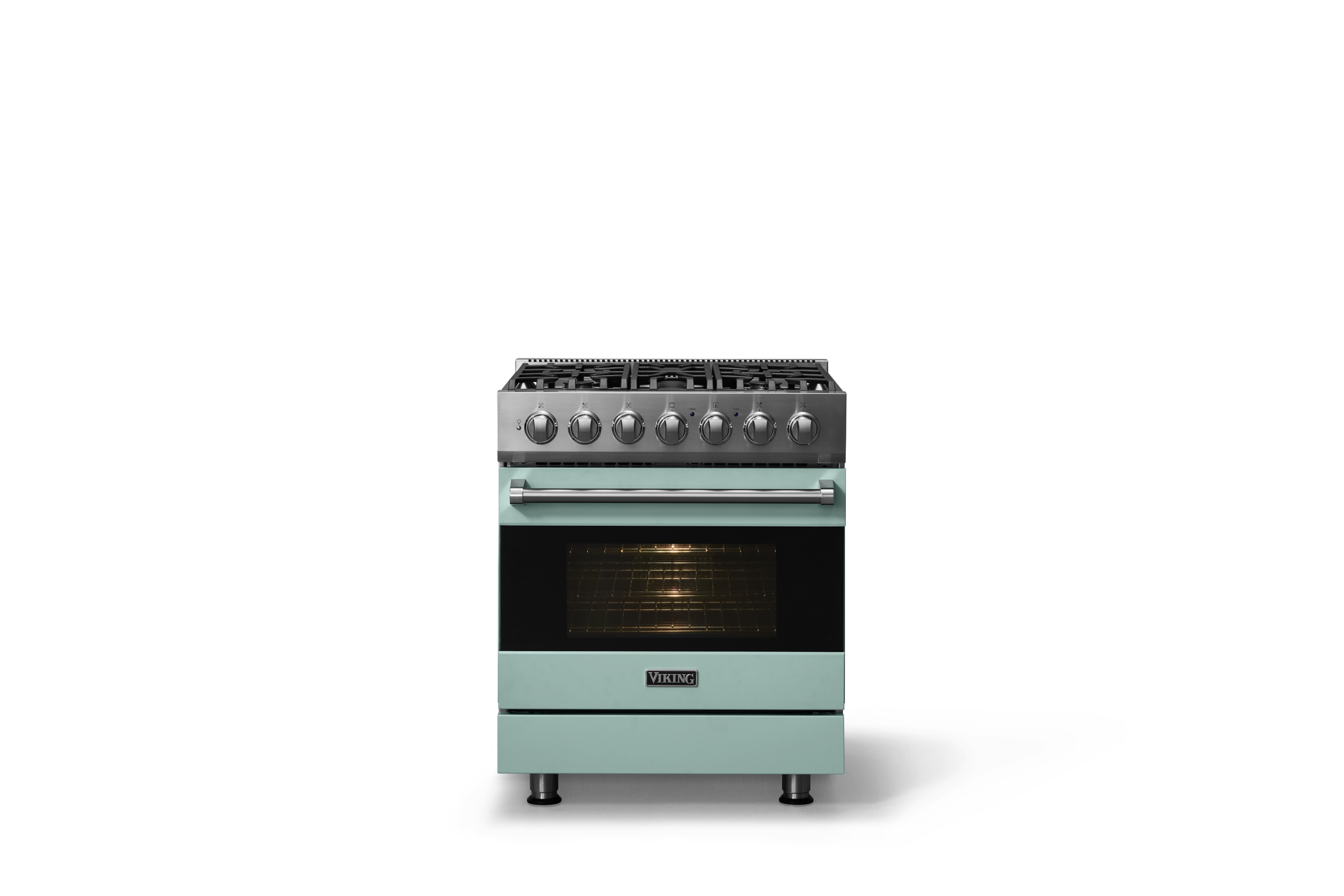 30"W. Self-Cleaning Dual Fuel Range RVDR33025BSPLP