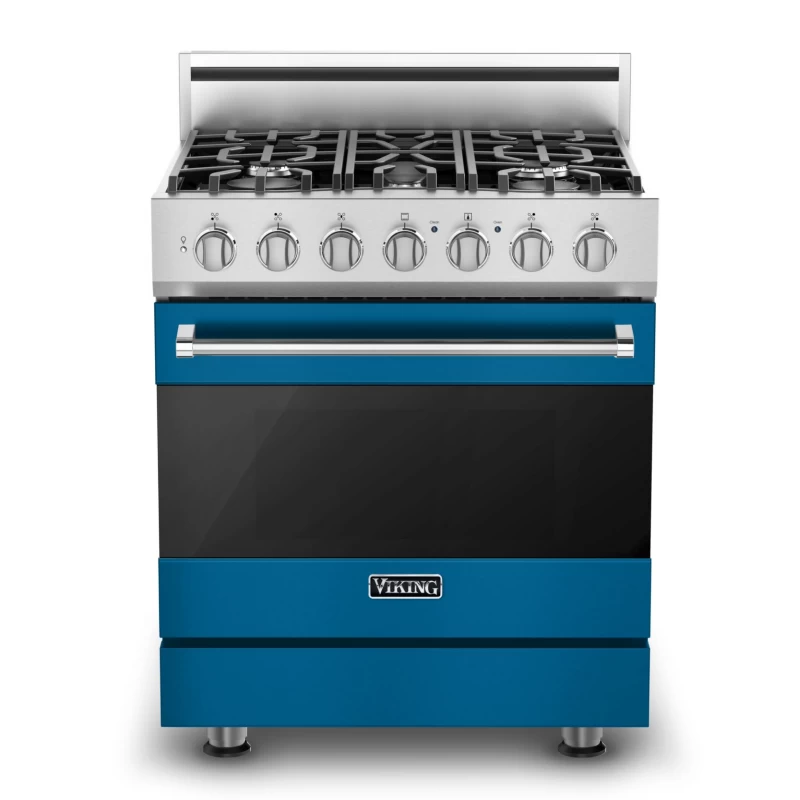 Viking 30" Self-Cleaning Gas Range Alluvial Blue RVGR33025BAB Picture 1