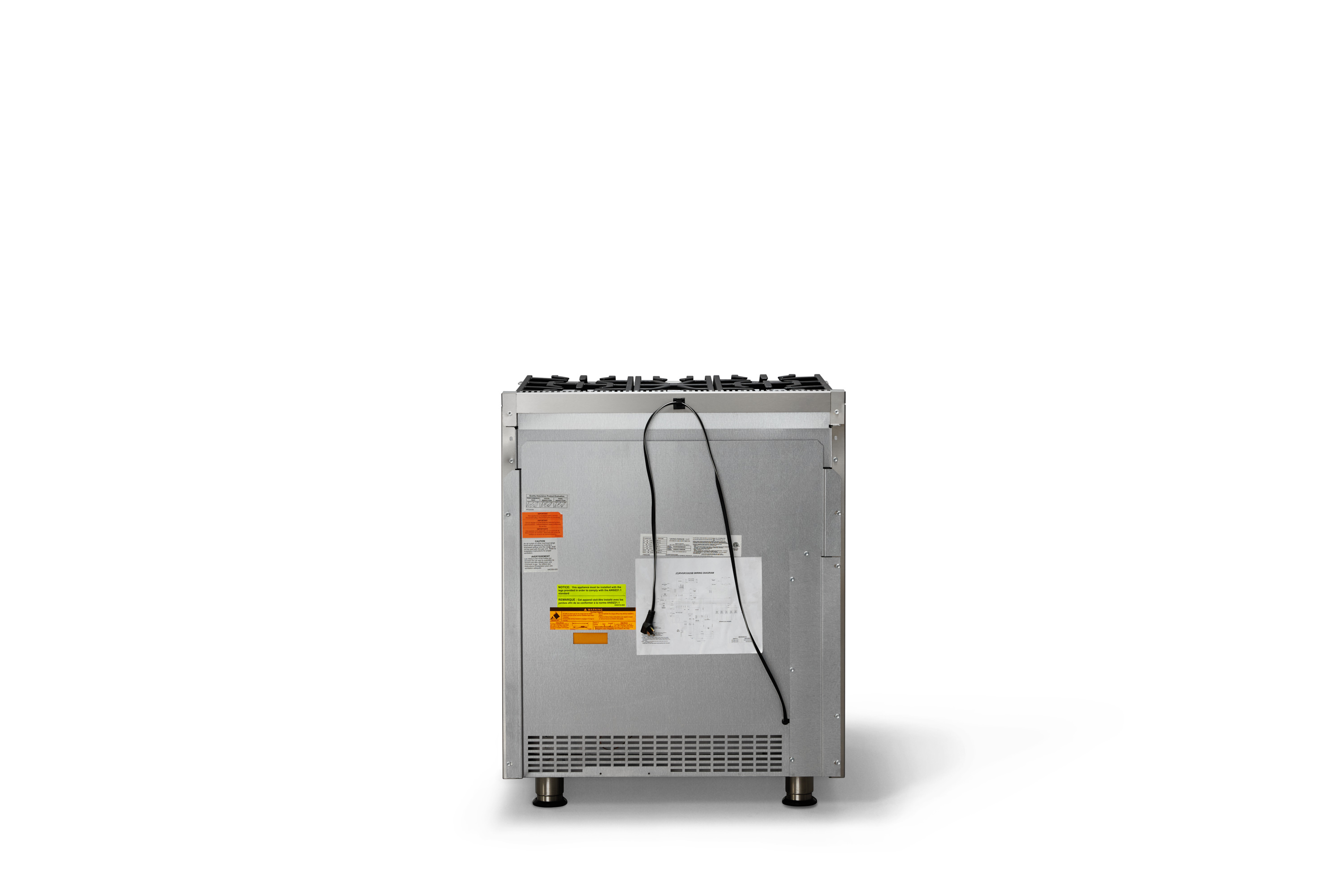 30"W. Self-Cleaning Gas Range RVGR33025BAN