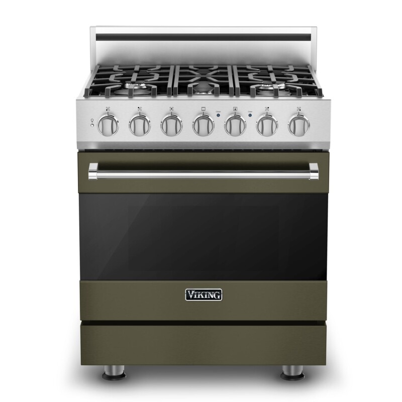 30" Self-Cleaning Gas Range RVGR33025BMALP