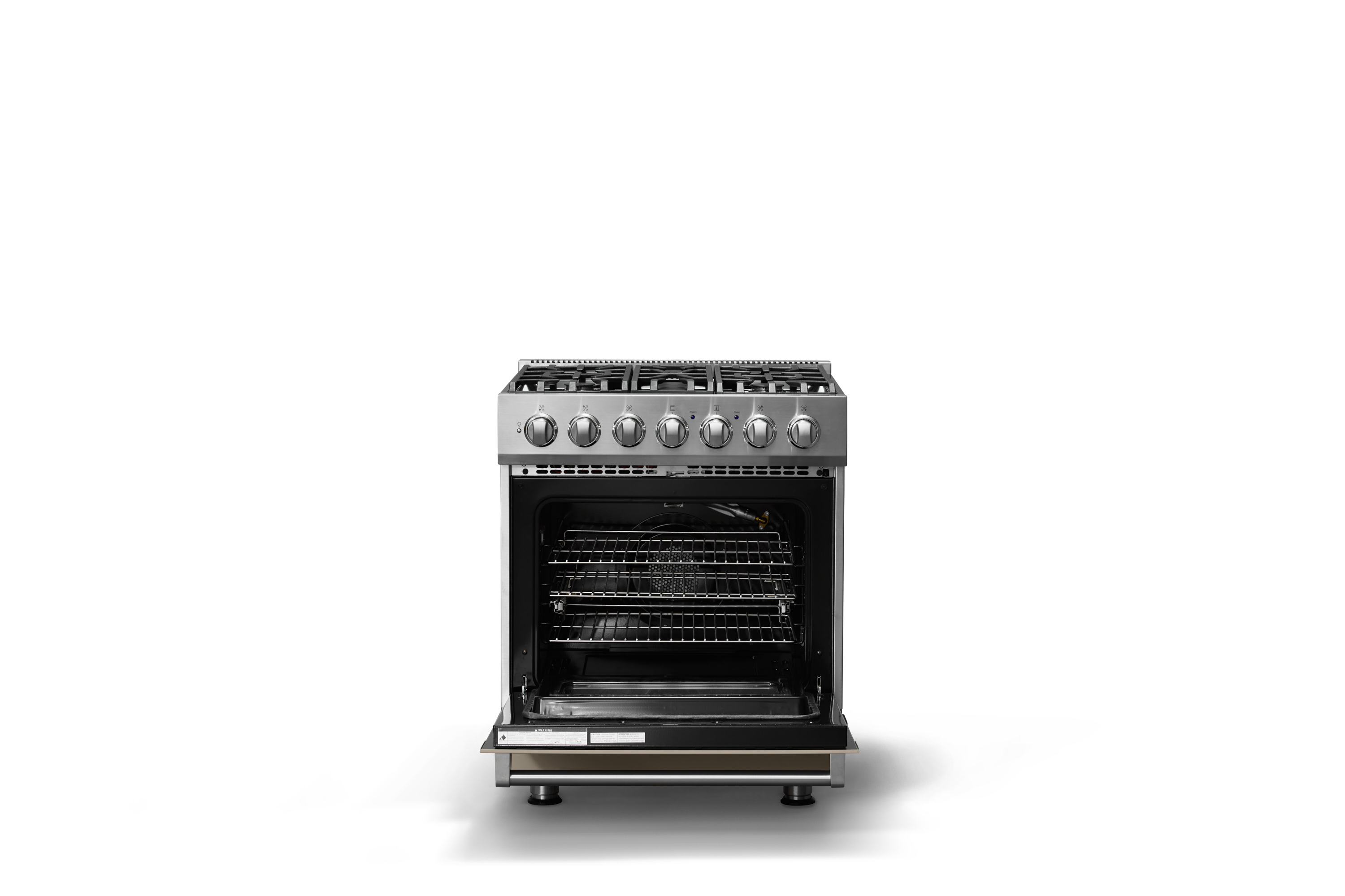 30"W. Self-Cleaning Gas Range RVGR33025BNALP