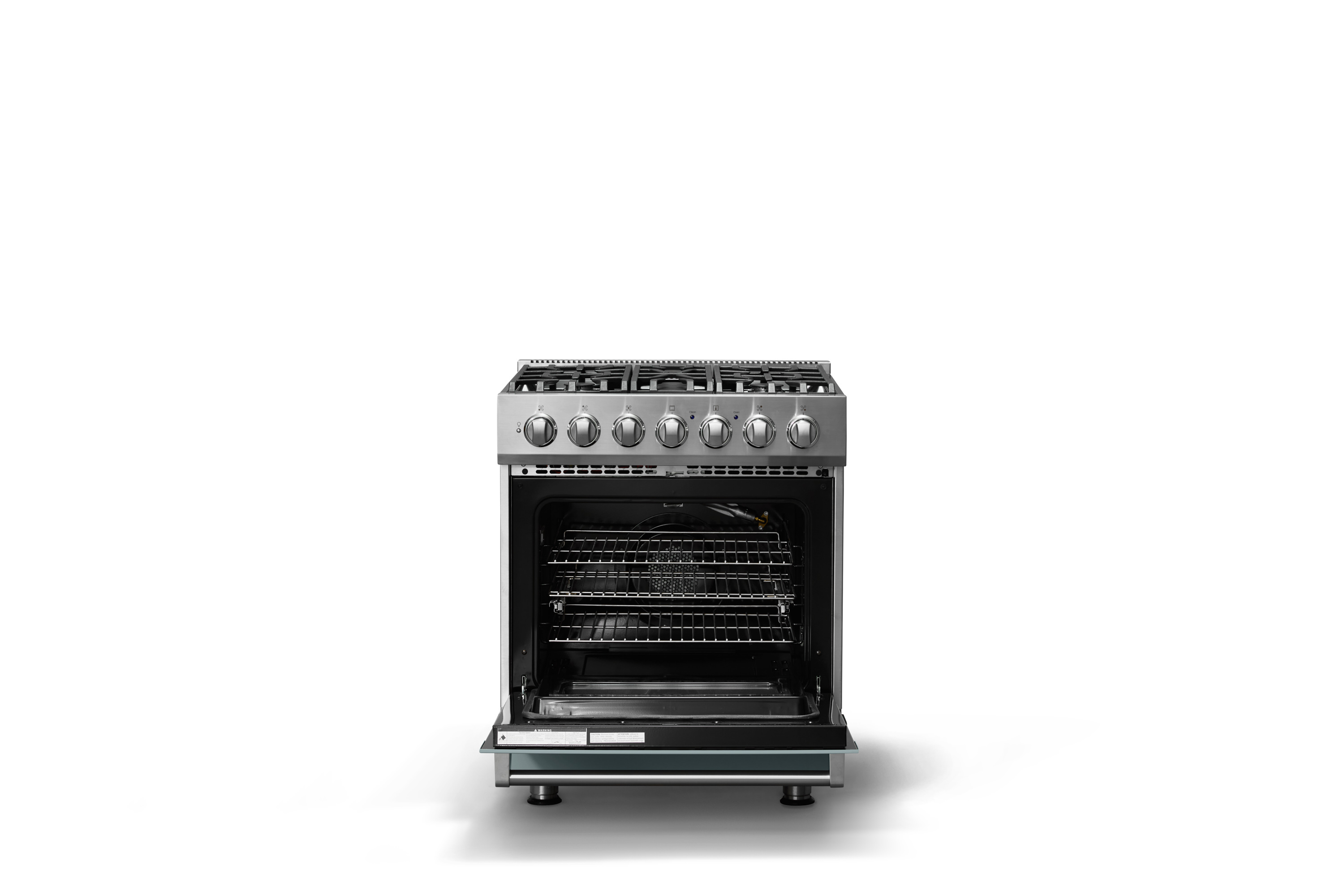 30"W. Self-Cleaning Gas Range RVGR33025BNSLP