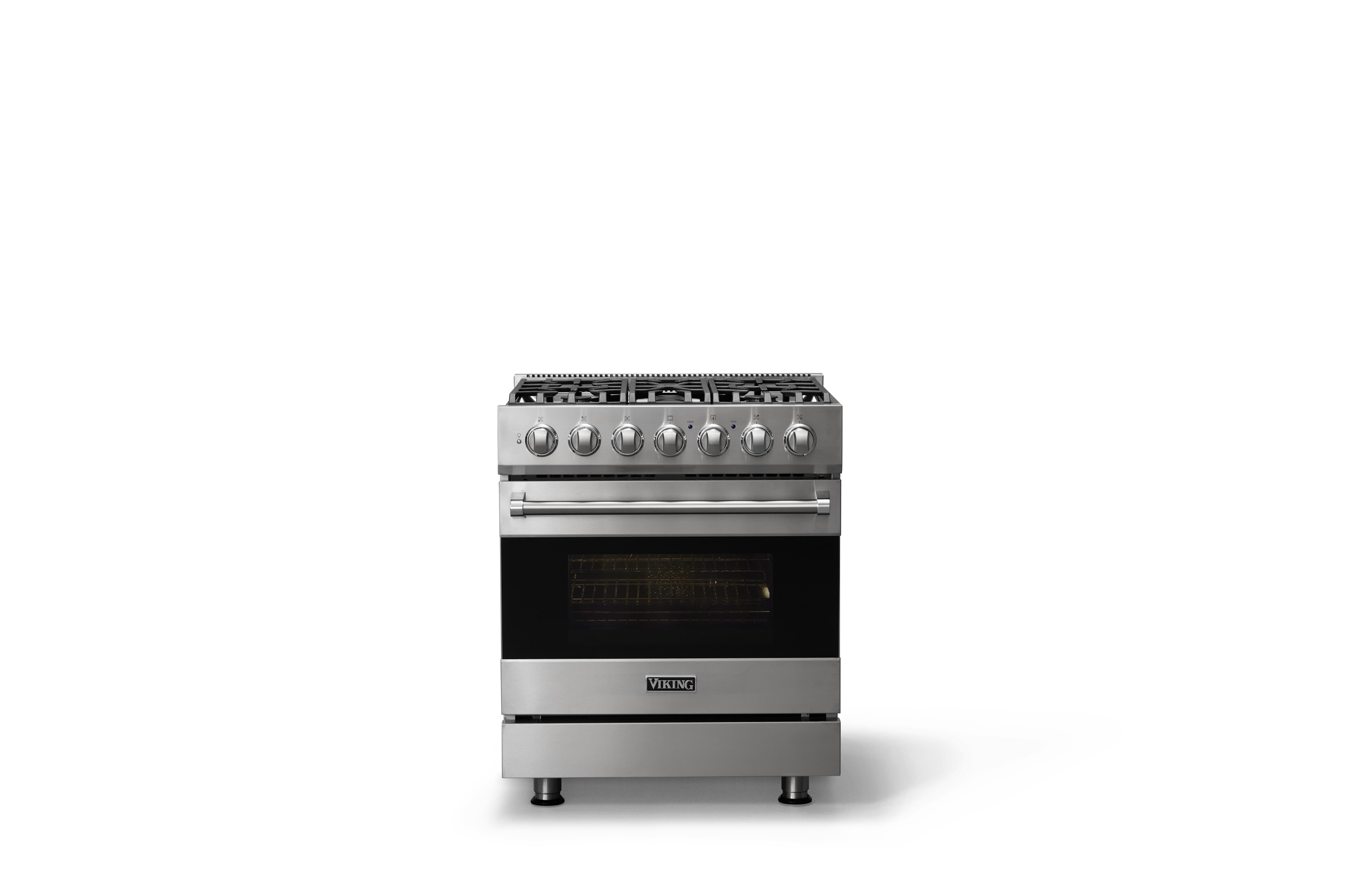 30"W. Self-Cleaning Gas Range RVGR33025BSS