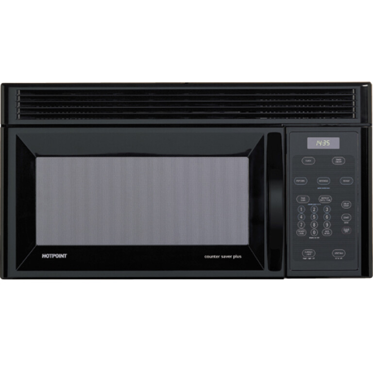Hotpoint CounterSaver Plus Microwave Oven Black RVM1435BD Picture 1
