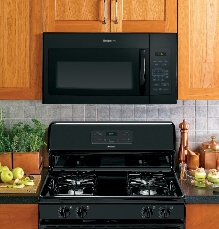 Hotpoint® 1.6 Cu. Ft. Over-the-Range Microwave Oven view 5