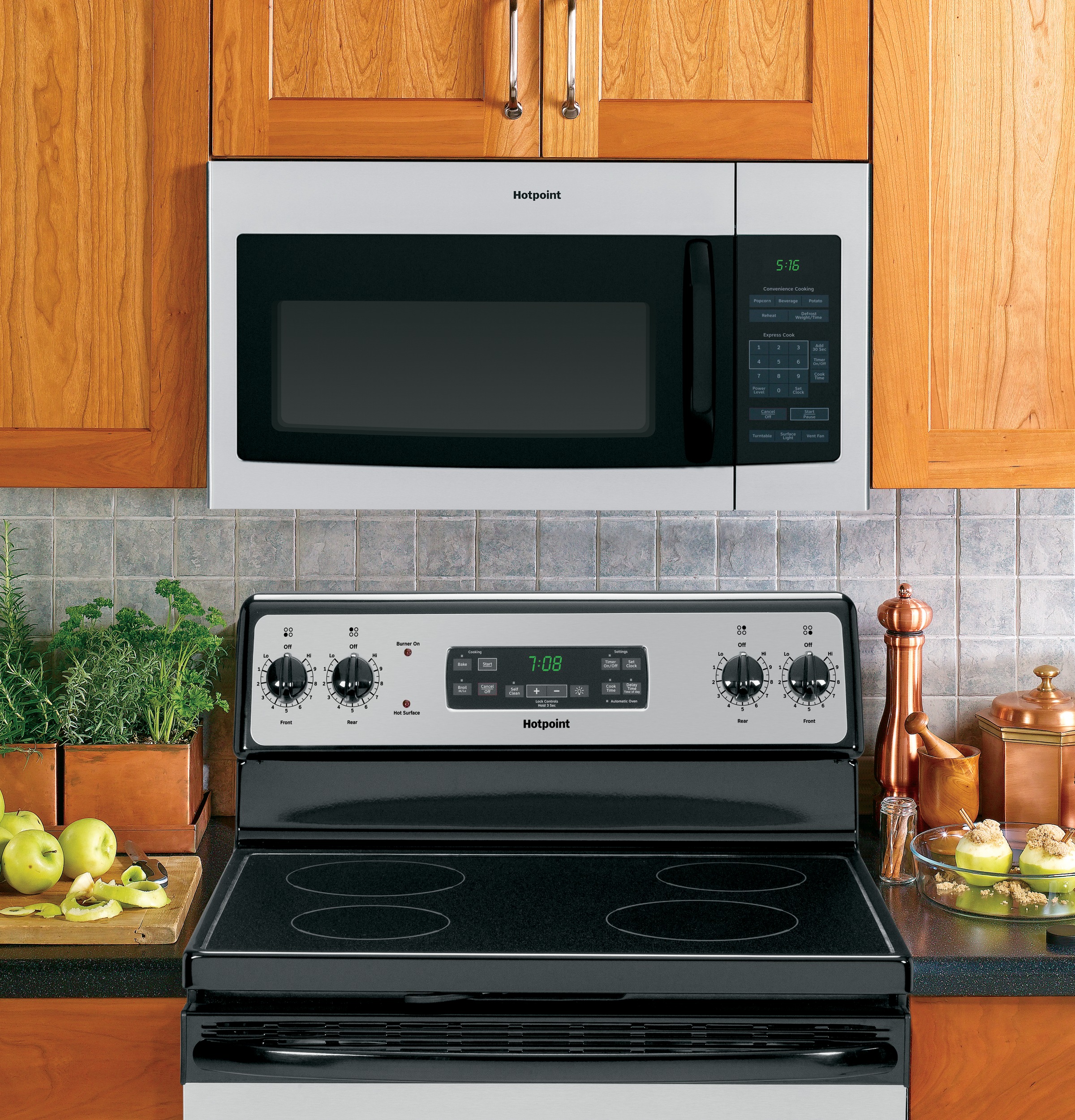 1.6 Cu. Ft. Over-the-Range Microwave Oven RVM5160RHSS, product image 4 of 6