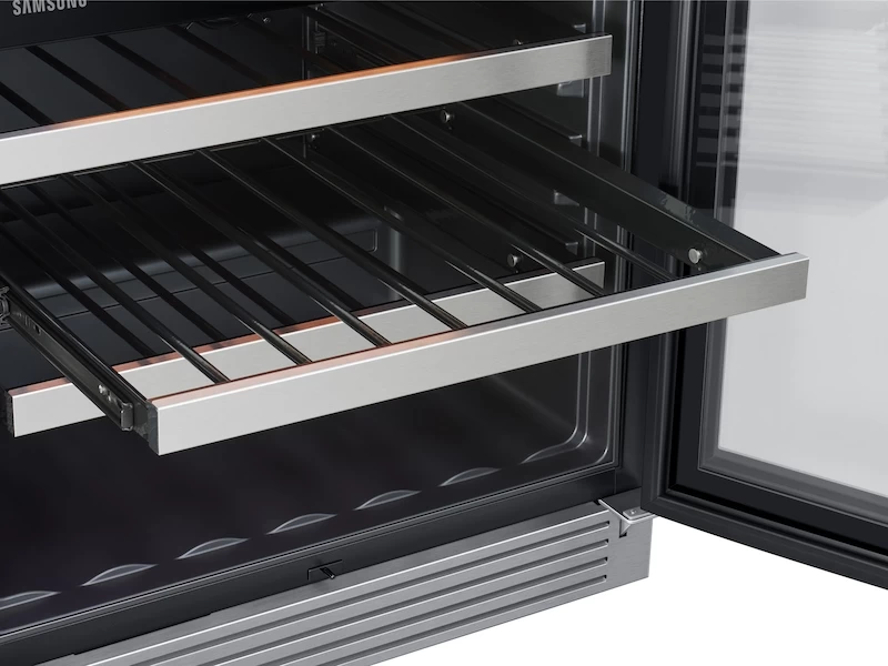 51-Bottle Wine Cooler Refrigerator in Stainless Steel view 7