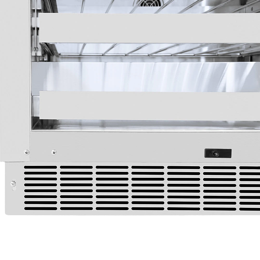 24 in. Touchstone Dual Zone 44 Bottle Wine Cooler RWDOZGS24KG
