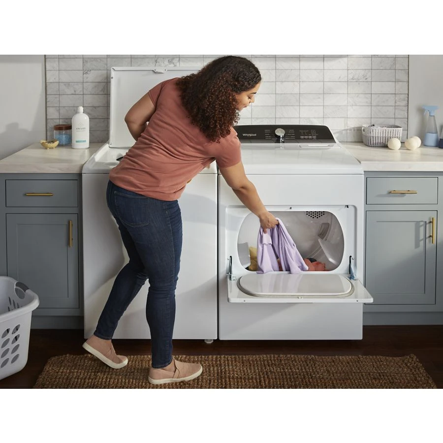 Refurbished 7.0 Cu. Ft. Top Load Electric Moisture Sensing Dryer RWED5010LW