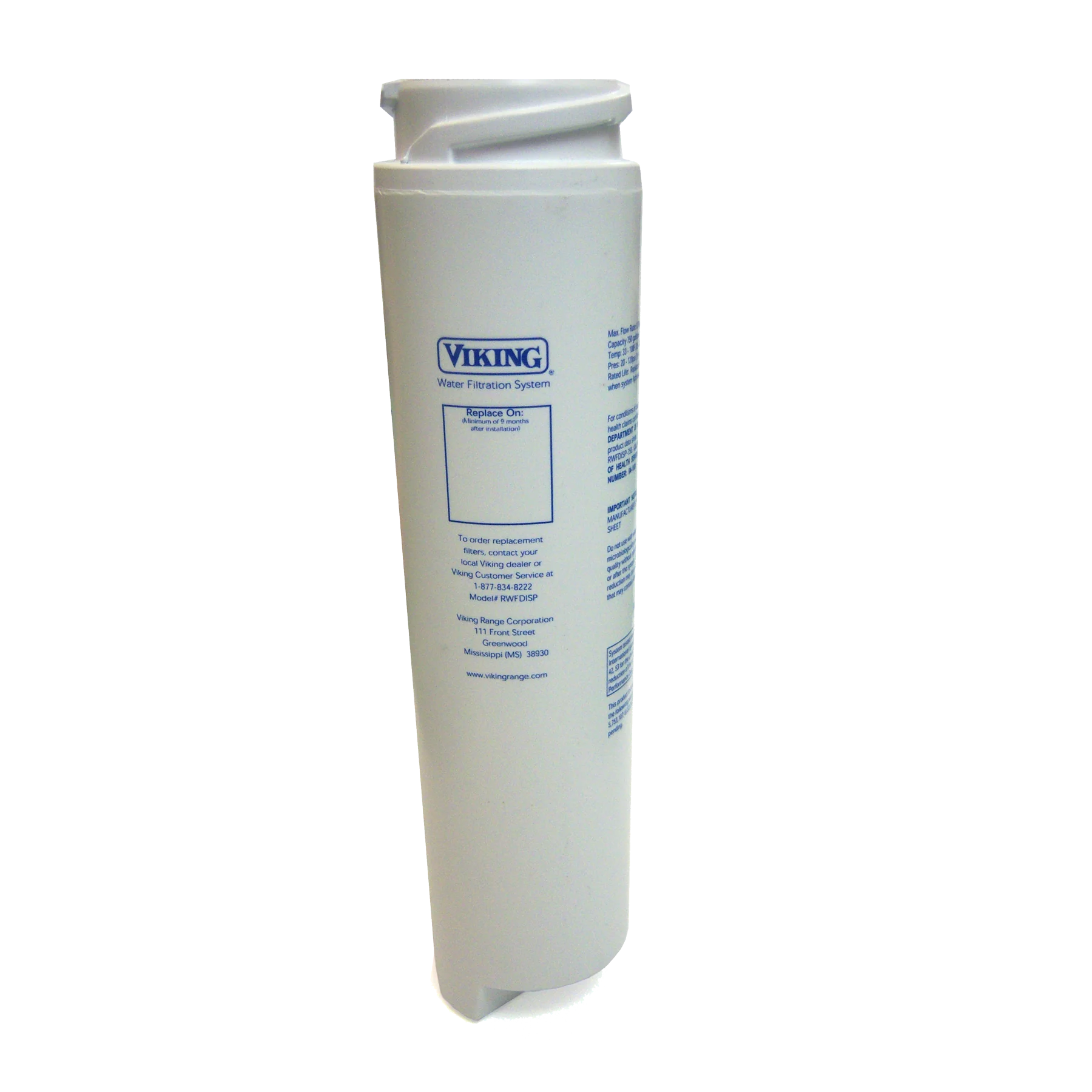 Water Filter For Built-in Refrigerators RWFDISP