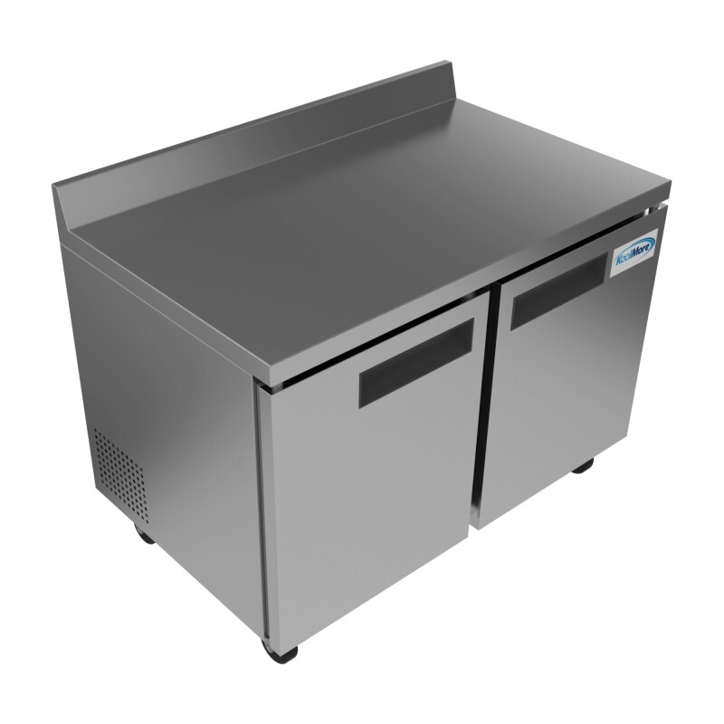 48 in. Two-Door Worktop Refrigerator With 3.5 in. Backsplash - 12 Cu Ft RWT2D12C, product image 4 of 9