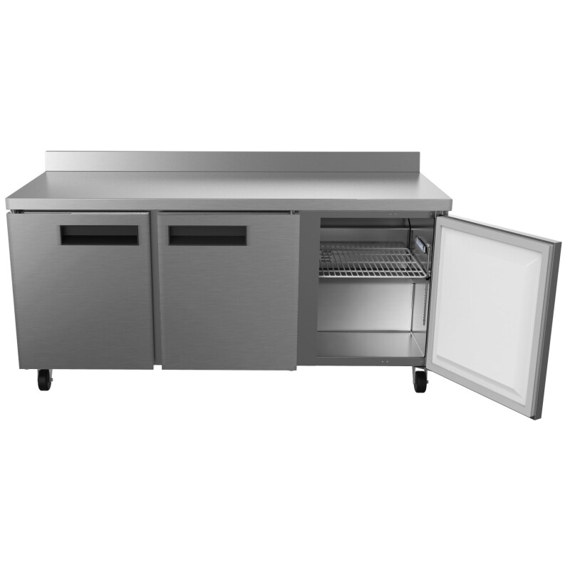 72 in. Three-Door Worktop Refrigerator With 3.5 in. Backsplash - 16.9 Cu Ft RWT3D16C, product image 3 of 9
