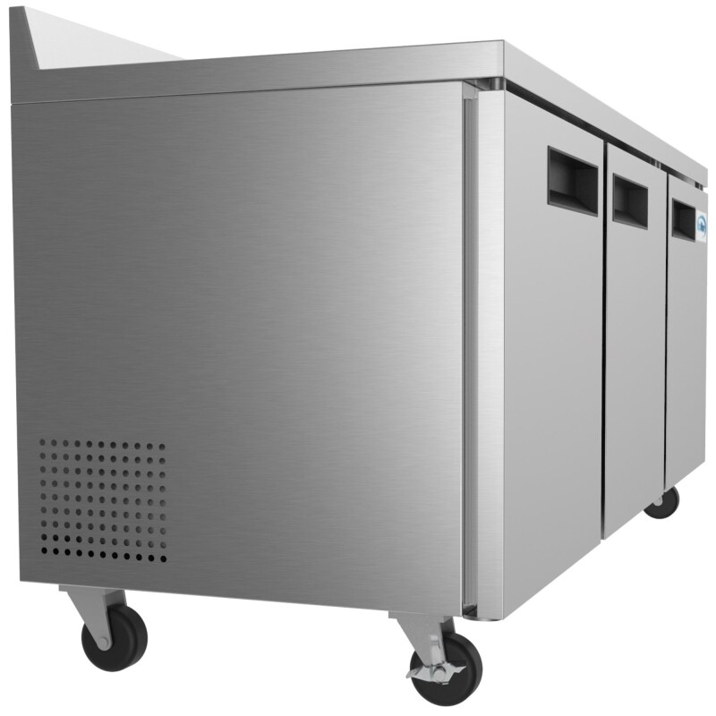 72 in. Three-Door Worktop Refrigerator With 3.5 in. Backsplash - 16.9 Cu Ft RWT3D16C, product image 5 of 9