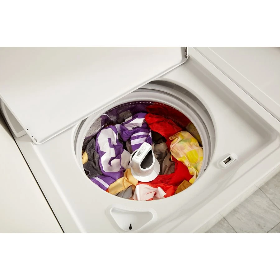 Refurbished 3.8–3.9 Cu. Ft. Whirlpool® Top Load Washer with Removable Agitator. RWTW4957PW