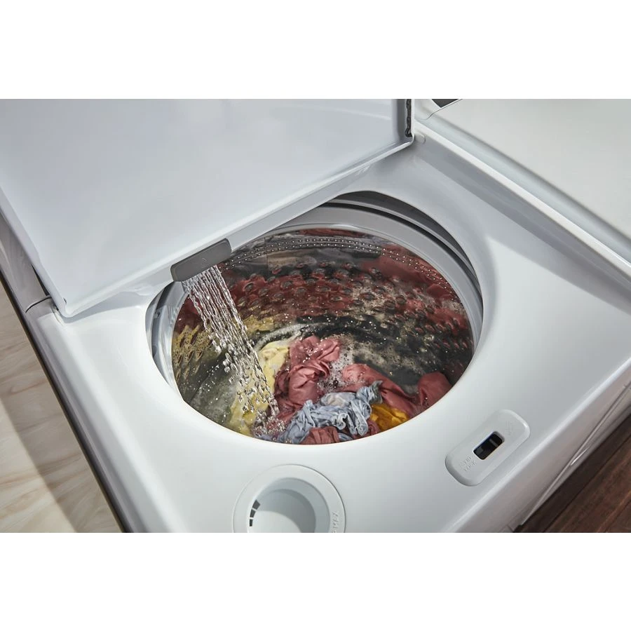 Refurbished 4.6 Cu. Ft. Top Load Impeller Washer with Built-in Faucet. RWTW5010LW