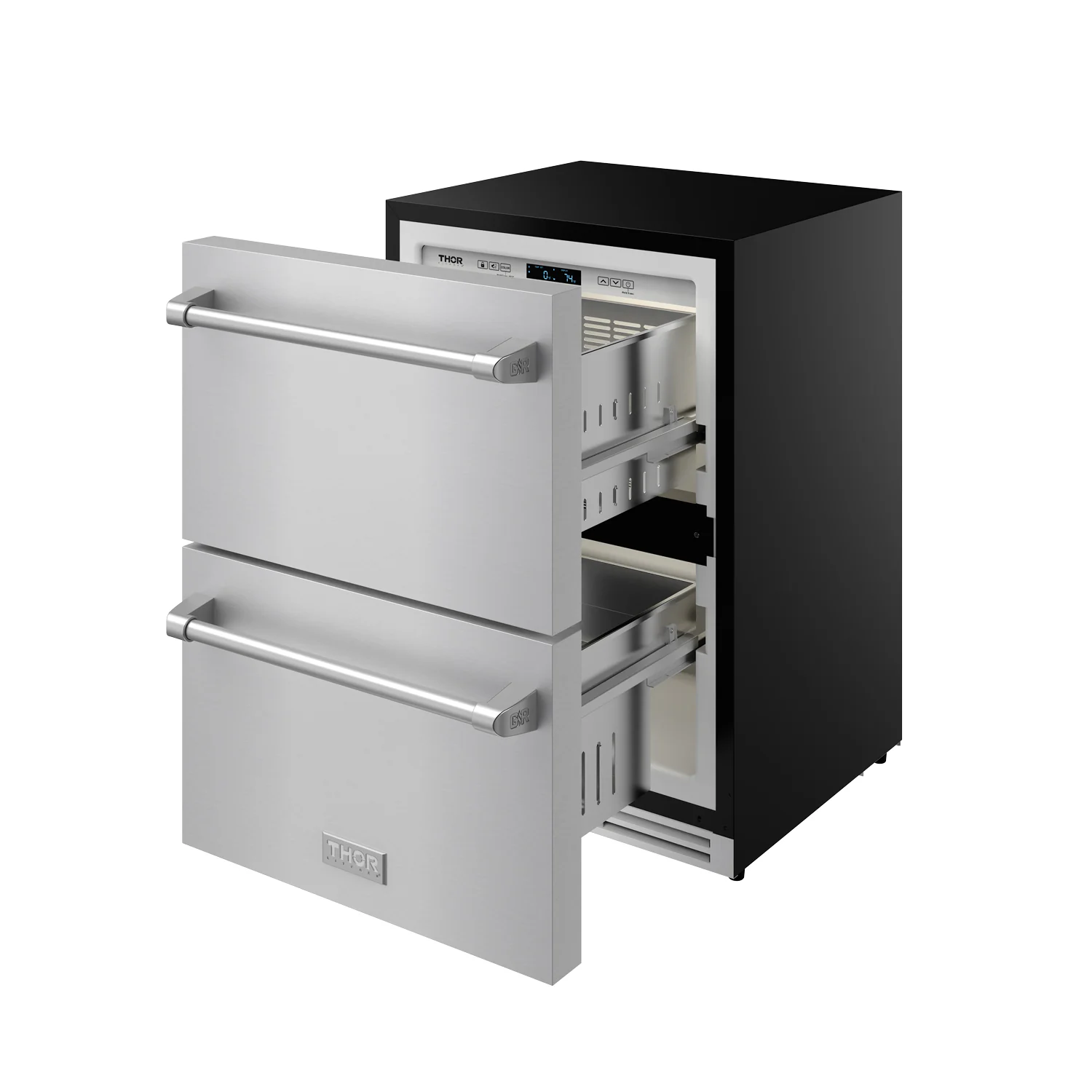 24 Inch Undercounter Built-in / Freestanding Drawer Freezer Stainless Steel Gordon Ramsay Series RZ24U