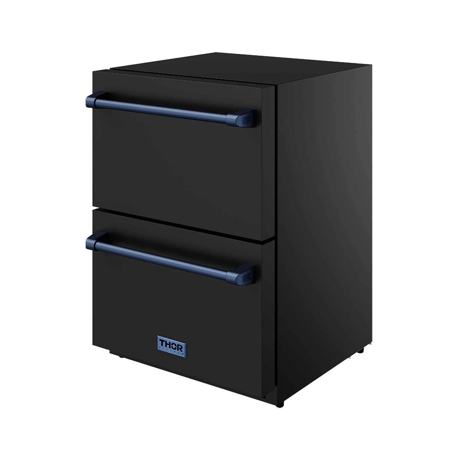 24″ Undercounter Built-in / Freestanding Drawer Freezer Black/blue Gordon Ramsay Series RZ24UBBLU