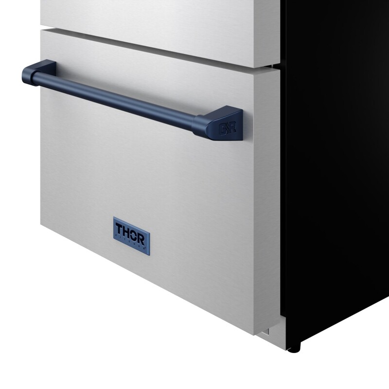 24 Inch Undercounter Built-in / Freestanding Drawer Freezer Stainless Steel/blue Gordon Ramsay Series RZ24UBLU