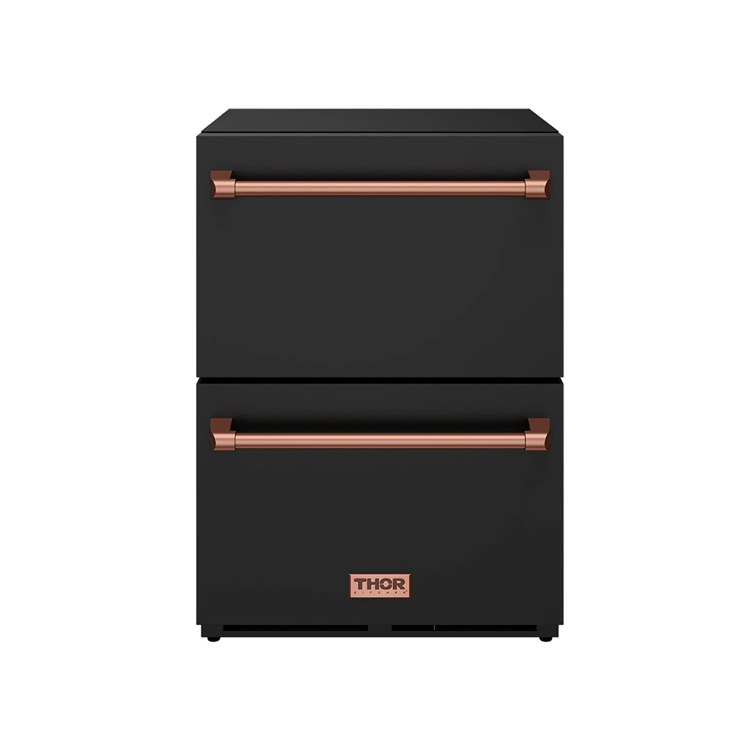 24″ Undercounter Built-in / Freestanding Drawer Freezer Black/rose Gold Gordon Ramsay Series RZ24UBRSG