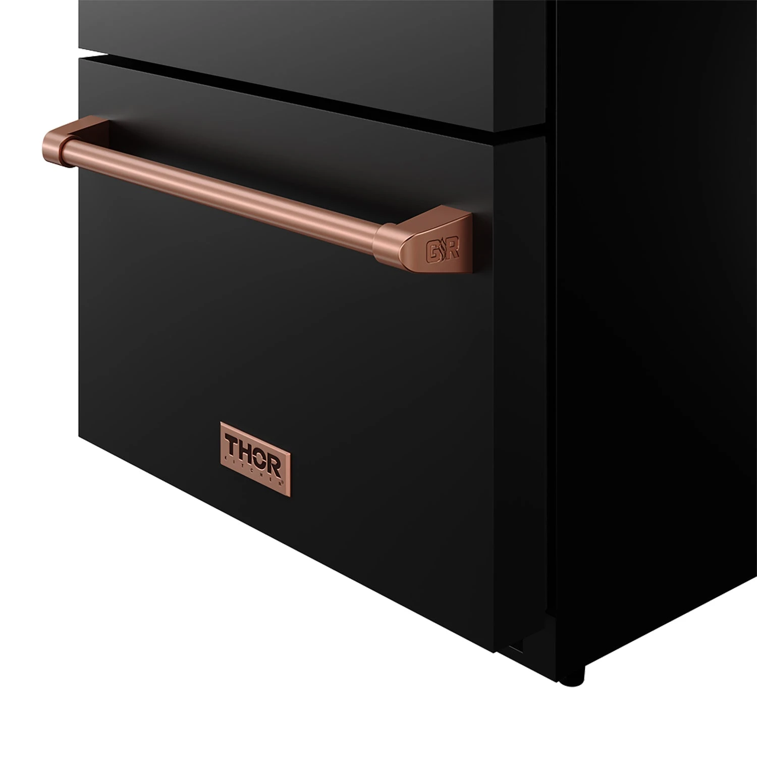 24″ Undercounter Built-in / Freestanding Drawer Freezer Black/rose Gold Gordon Ramsay Series RZ24UBRSG