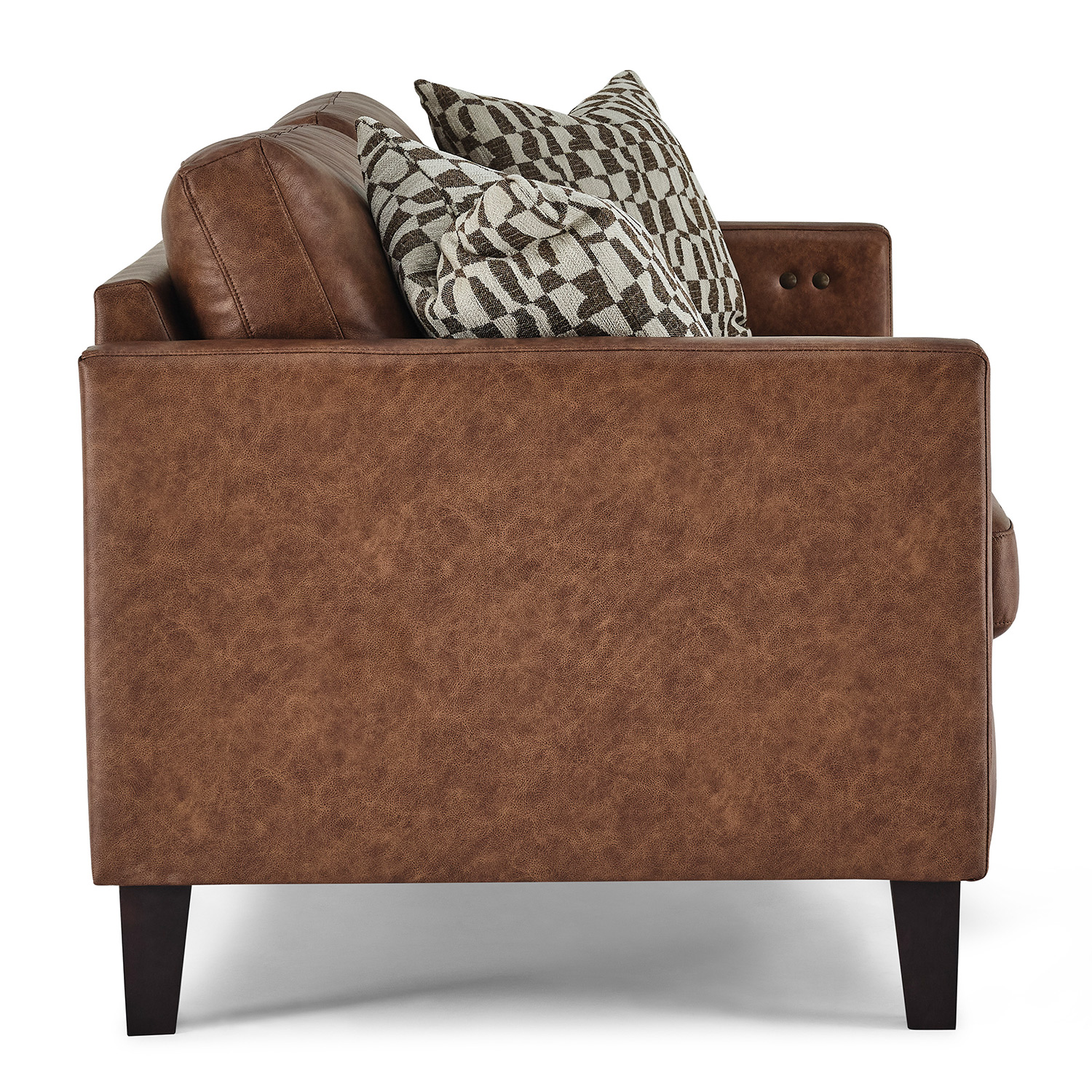 Traftly - Modern Styled Incliner Sofa - Dark Walnut - S100RI4DW S100RI4DW
