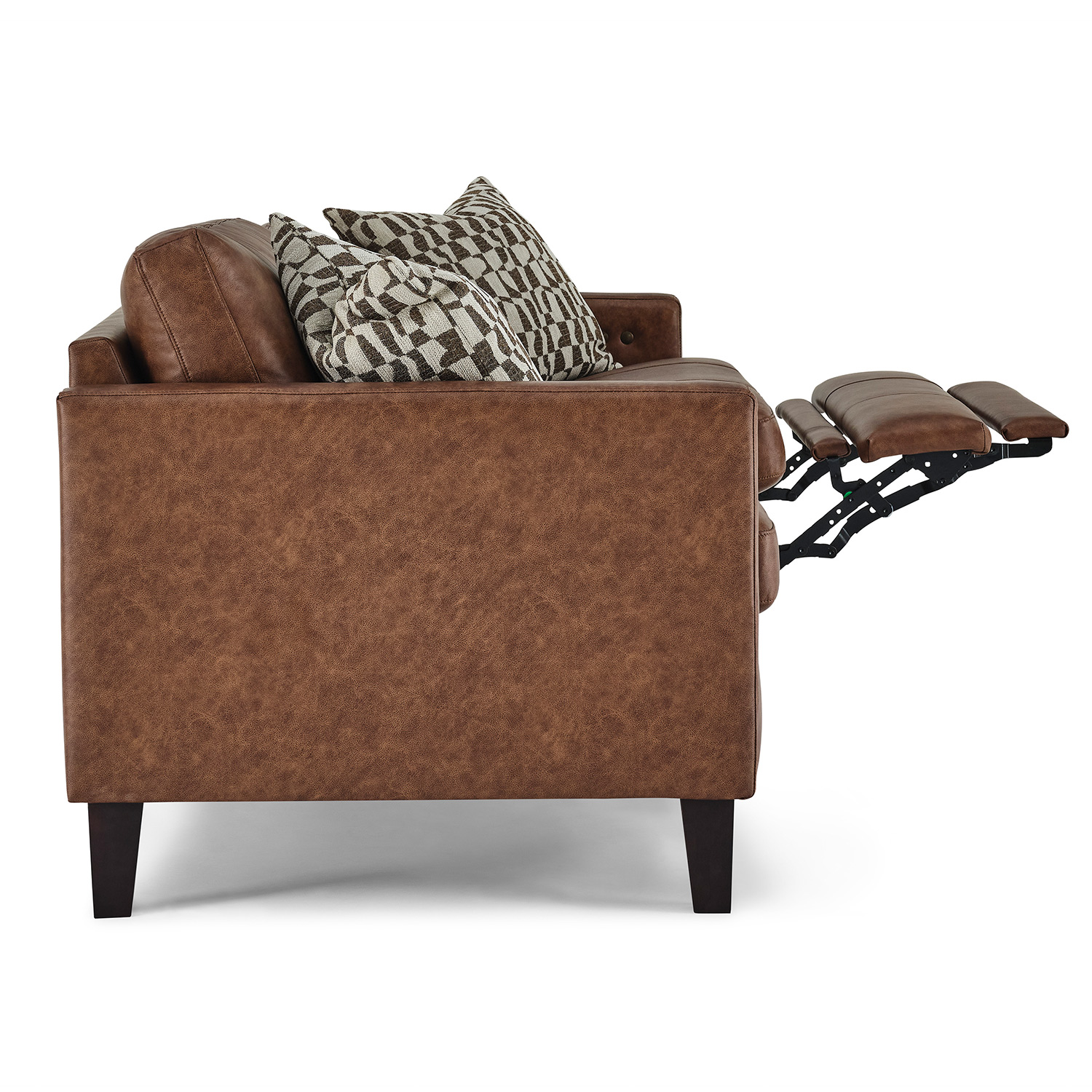 Traftly - Modern Styled Incliner Sofa - Dark Walnut - S100RI4DW S100RI4DW